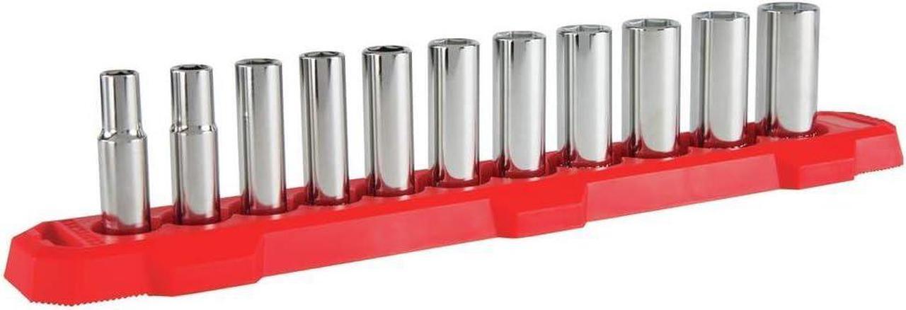 Main image of CRAFTSMAN Socket Set, Metric, 3/8" Drive, 6 Pt., 11Piece (CMMT12045)