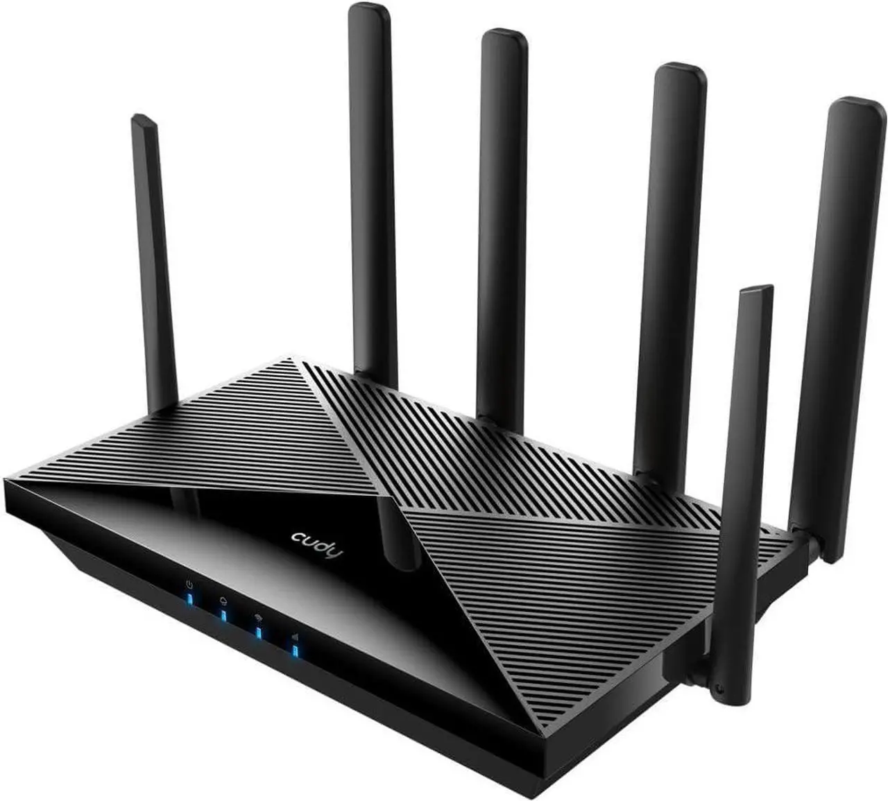 Alt view image 4 of 7 - Cudy 4G LTE Cat 12 WiFi Router, LTE Modem Router, Qualcomm Chipset, Dual SIM 4G Cellular Router, AC1200 Dual Band WiFi, 4 Gigabit Ports, OpenVPN, WireGuard, Band Lock, TTL, at Command