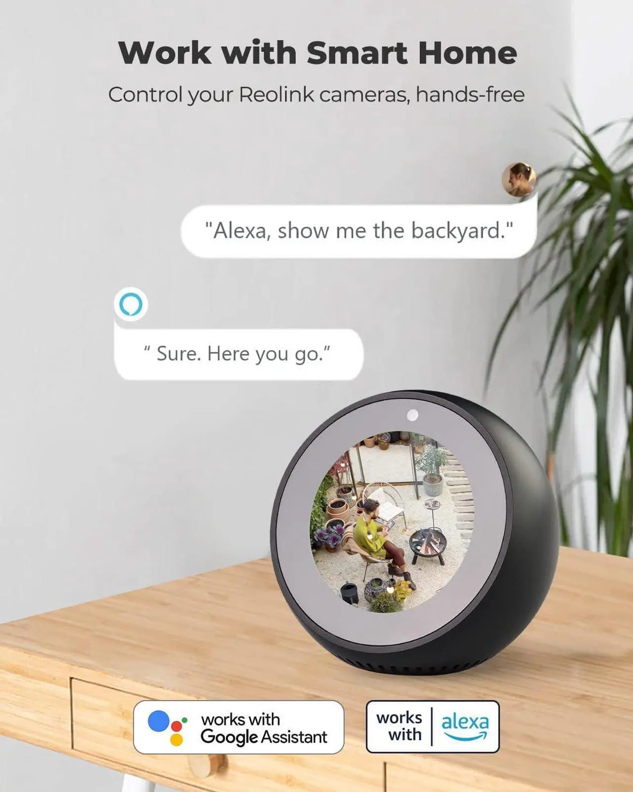 Alt view image 6 of 7 - REOLINK 3MP Cameras for Home Security Outside, No Hub Needed, Rechargeable Battery Powered, People/Vehicle Detection, 2.4GHz WiFi, Local Storage, Compatible with Alexa, Argus Eco (Pack of 2)