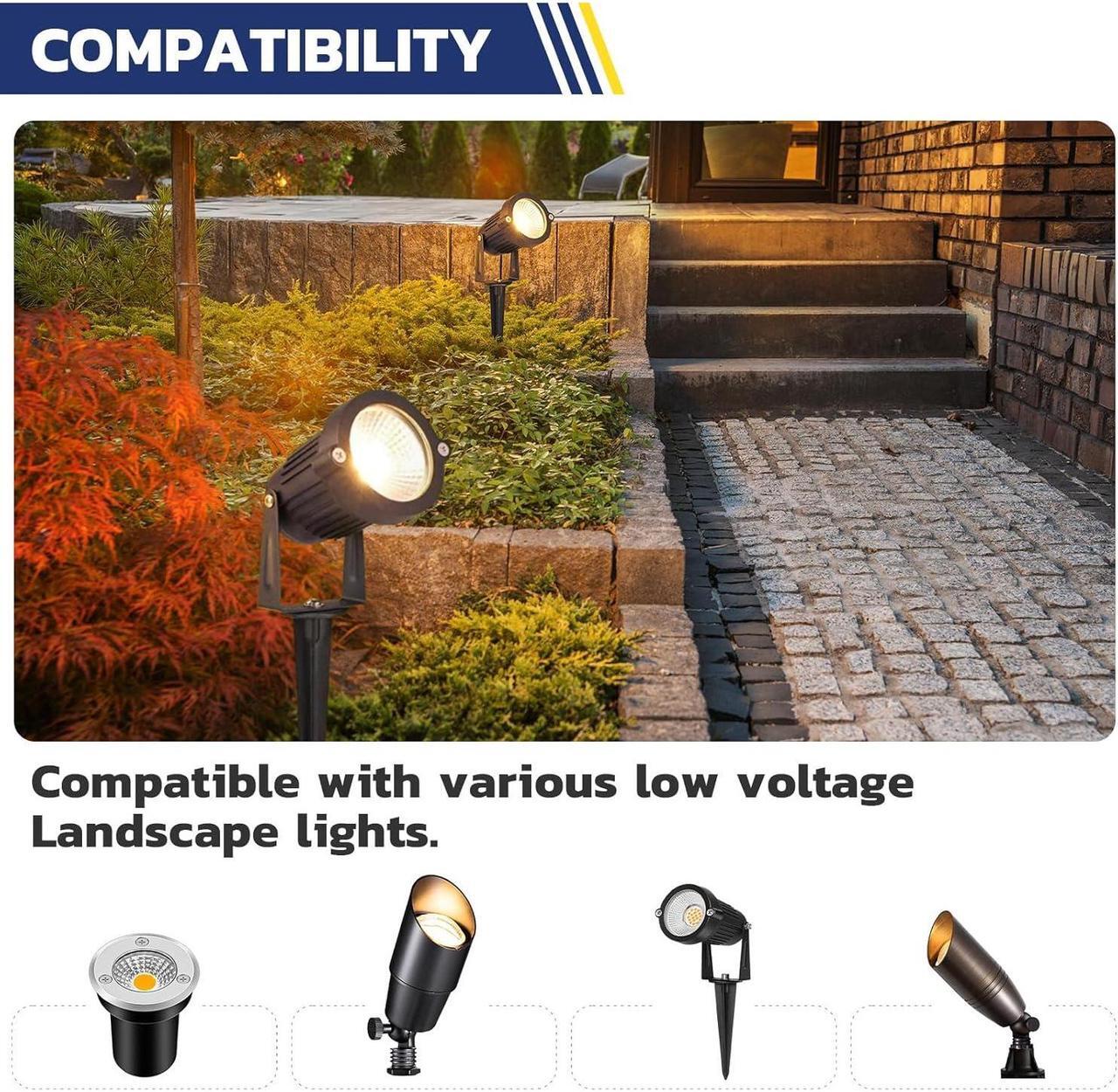 Alt view image 6 of 6 - Low Voltage Landscape Wire,12/2 500FT haisstronica Landscape Lighting Copper Wire 12 Gauge 2 Conductor Landscaping Lights Wired Outdoor Direct Burial Electrical Wire