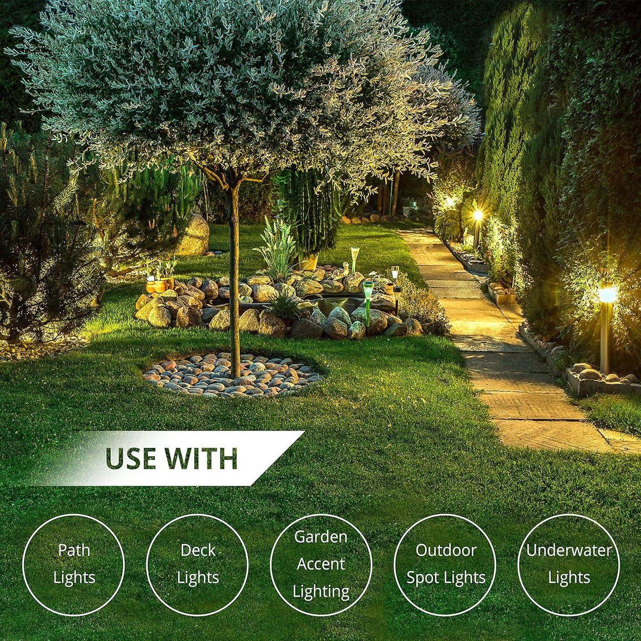 Alt view image 3 of 7 - Wirefy 12/2 Low Voltage Landscape Lighting Copper Wire - Outdoor Direct Burial - 12-Gauge 2-Conductor 250 Feet | Landscape Lighting Wire | Low Voltage Wire 12/2 | 12/2 Landscape Wire