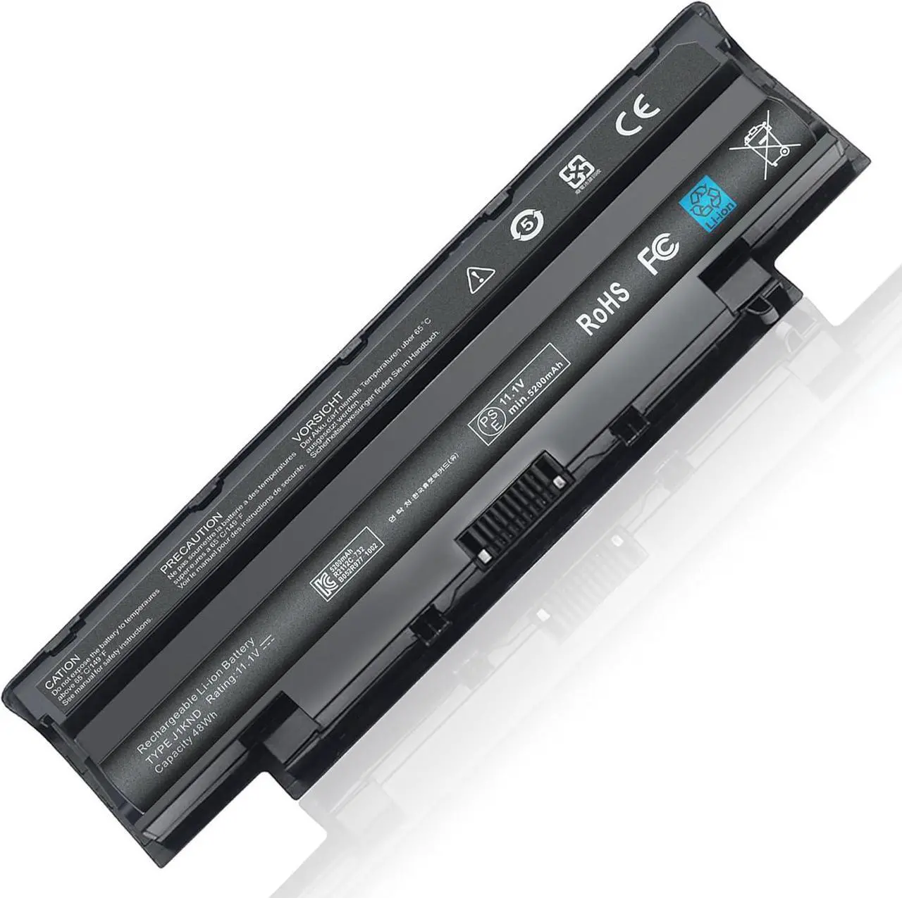 Main image of New J1KND 11.1v 48wh Laptop Battery for Dell Inspiron13R N3010 N3110 14R N4010 N4110 N4050 M4040 15R N5010 N5110 N5030 N5040 N5050 M5040 M5040 17R N7010 N7110 Battery fits 3550 3520 TKV2V JIKND 04YRJH