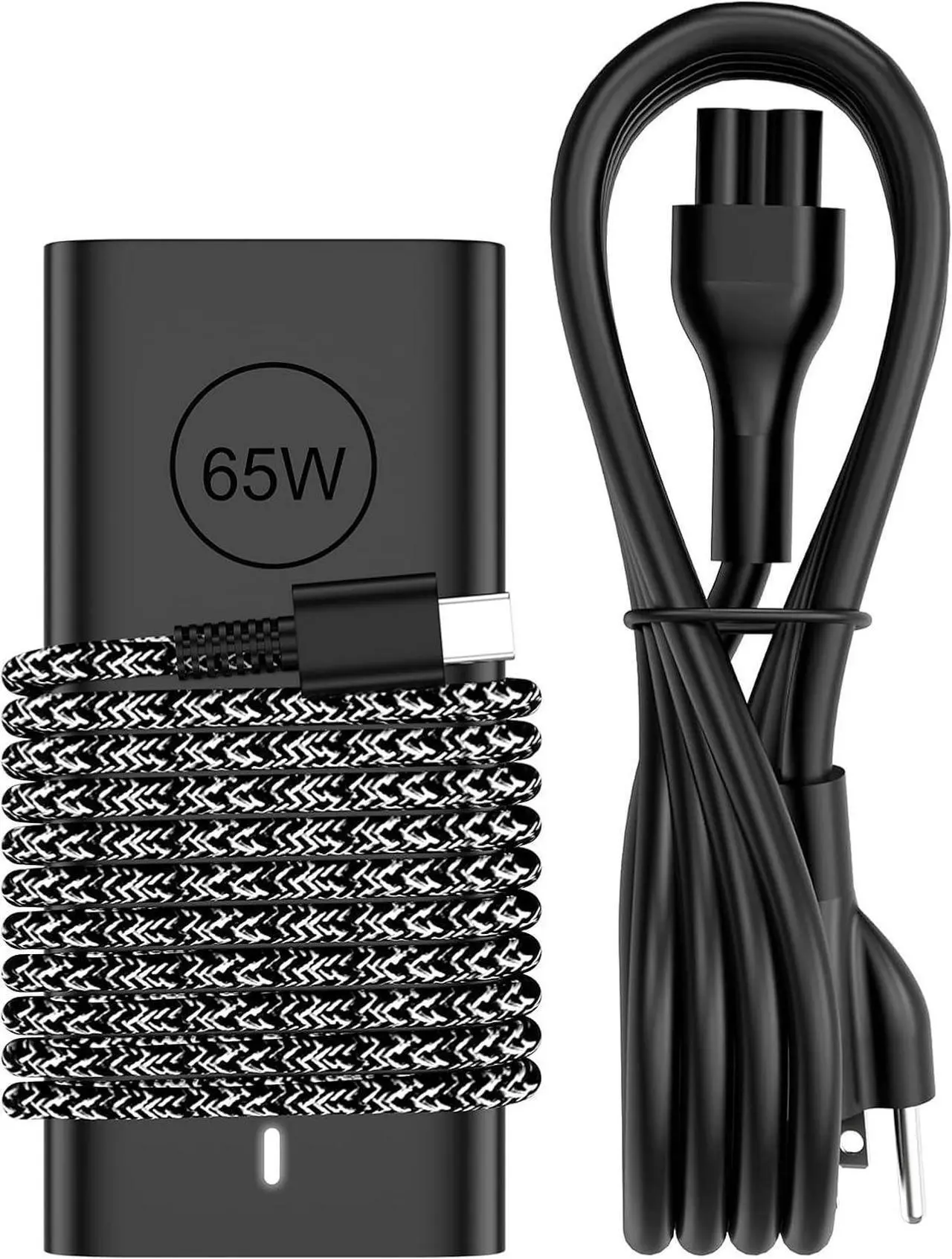 Main image of New Rugged Slim 65W USB C Laptop Charger Compatible with Dell Chromebook 3100 XPS 12 13,Pro 13 14 16,Latitude 3000 5000 Series,Dell Laptop Charger LA65NM190,0WMDHR,Type C AC Power Adapter