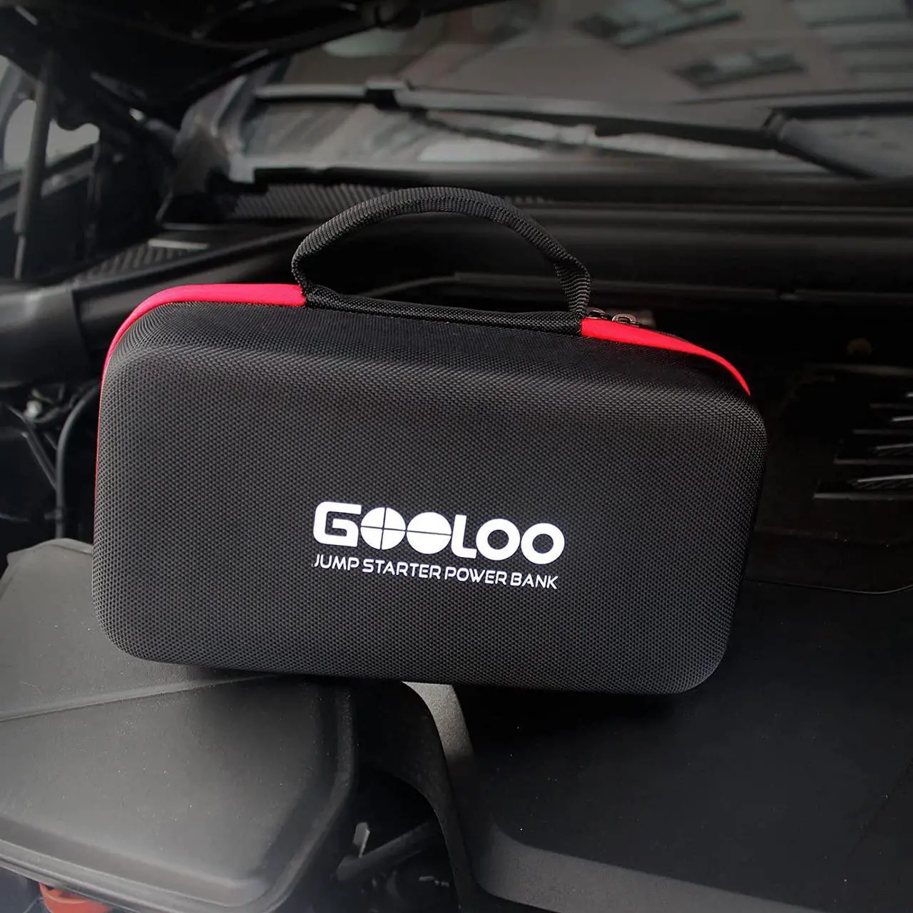 Alt view image 6 of 7 - GOOLOO Eva Protection Case for GT3000 GT4000 GT4000S 12V Gooloo Jump Starters,Portable Hard Storage Case Car Tool Gadgets Carry Bag