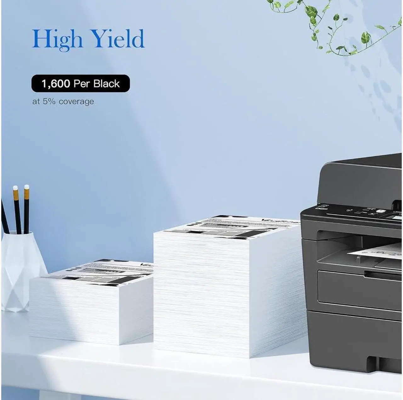 Alt view image 4 of 5 - Valuetoner Compatible Toner Cartridge Replacement for  30A CF230A 30X CF230X for Laserjet Pro MFP M203dw M227fdn M227fdw M203dn M203d M227sdn M227 M203 Printer (2 Black)