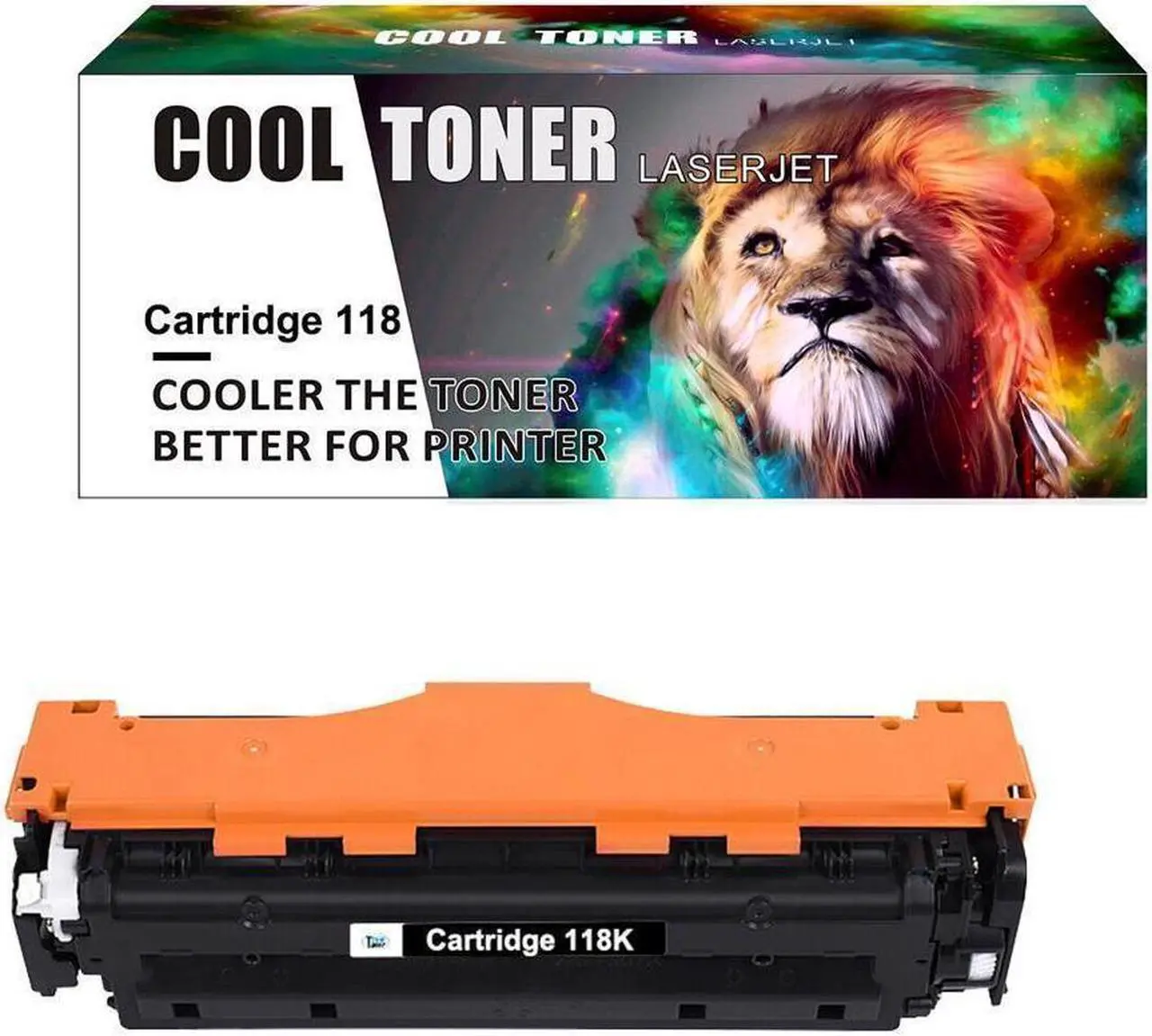 Main image of 1 Pack Black Toner Cartridges for  118 Color ImageCLASS MF8580CDW MF8380CDW MF726CDW