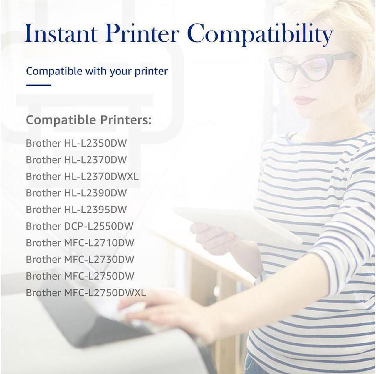 Alt view image 2 of 5 - 4x Black Toner Cartridge replacement for Brother TN770 HL-L2395DW DCP-L2550DW