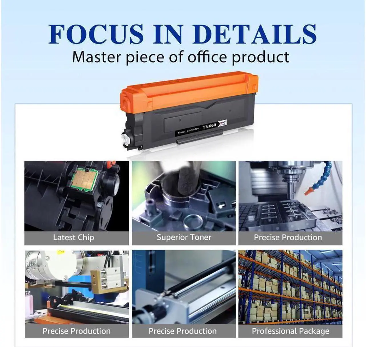 Alt view image 2 of 5 - 2x TN660 TN630 Toner Compatible For Brother MFC-L2740DW HL-L2300D DCP-L2540DW
