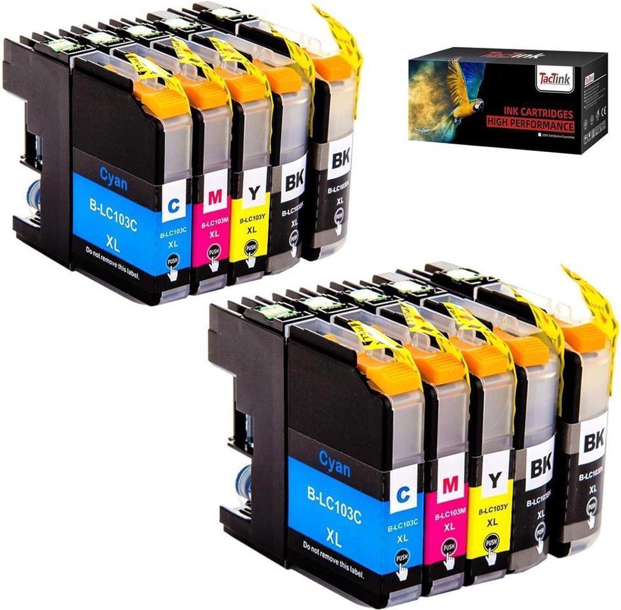 Main image of Compatible Brother LC103 Ink Cartridges, LC103XL LC101 Ink Cartridges for Brother Printer MFC-J870DW MFC-J6920DW MFC-J6520DW MFC-J450DW MFC-J470DW (4 Black, 2 Cyan, 2 Magenta, 2 Yellow)