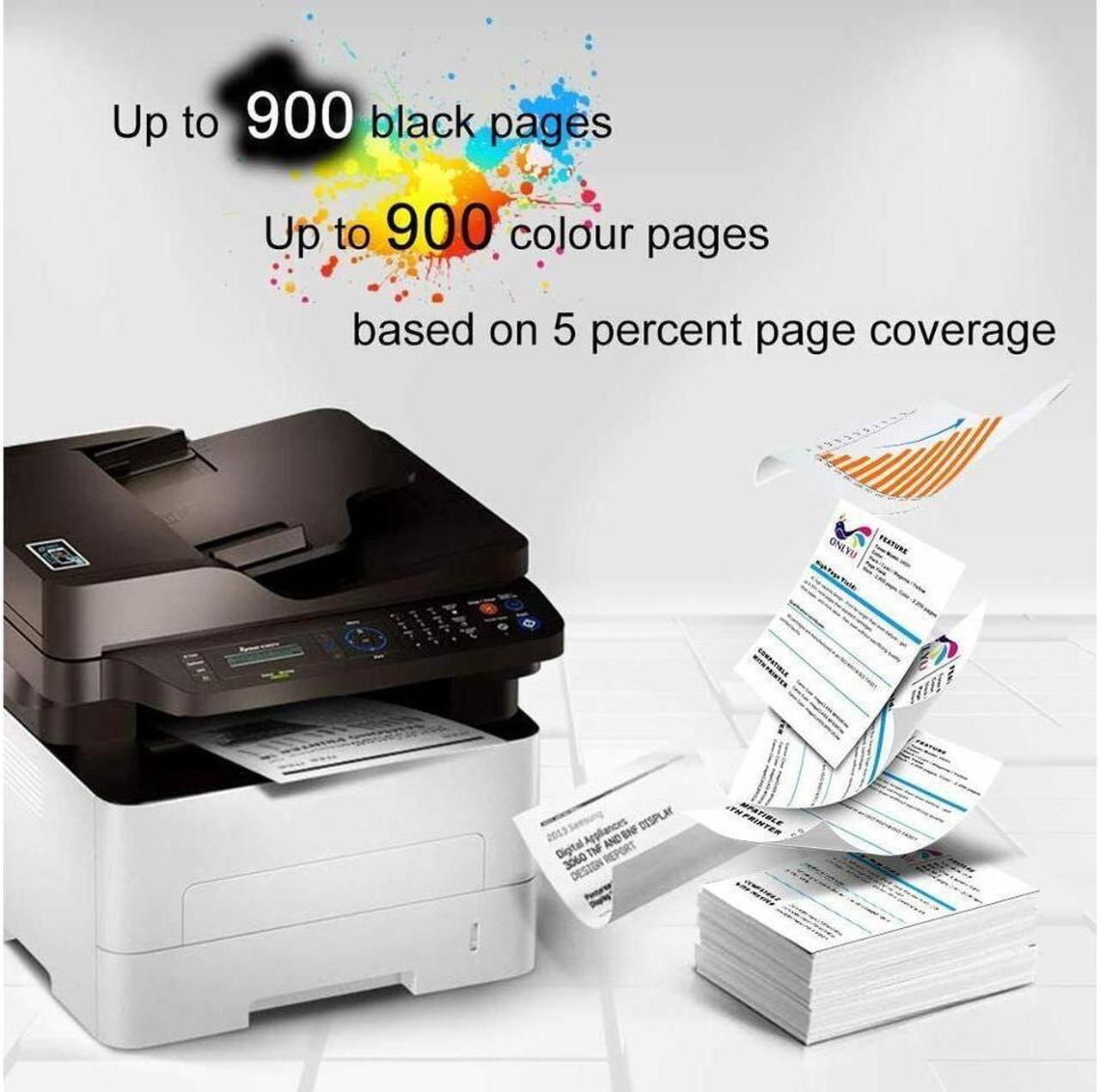 Alt view image 3 of 5 - 5 902 XL 902XL BCMY Ink Cartridges for Officejet Pro 6968 6960 6970 6978 6979