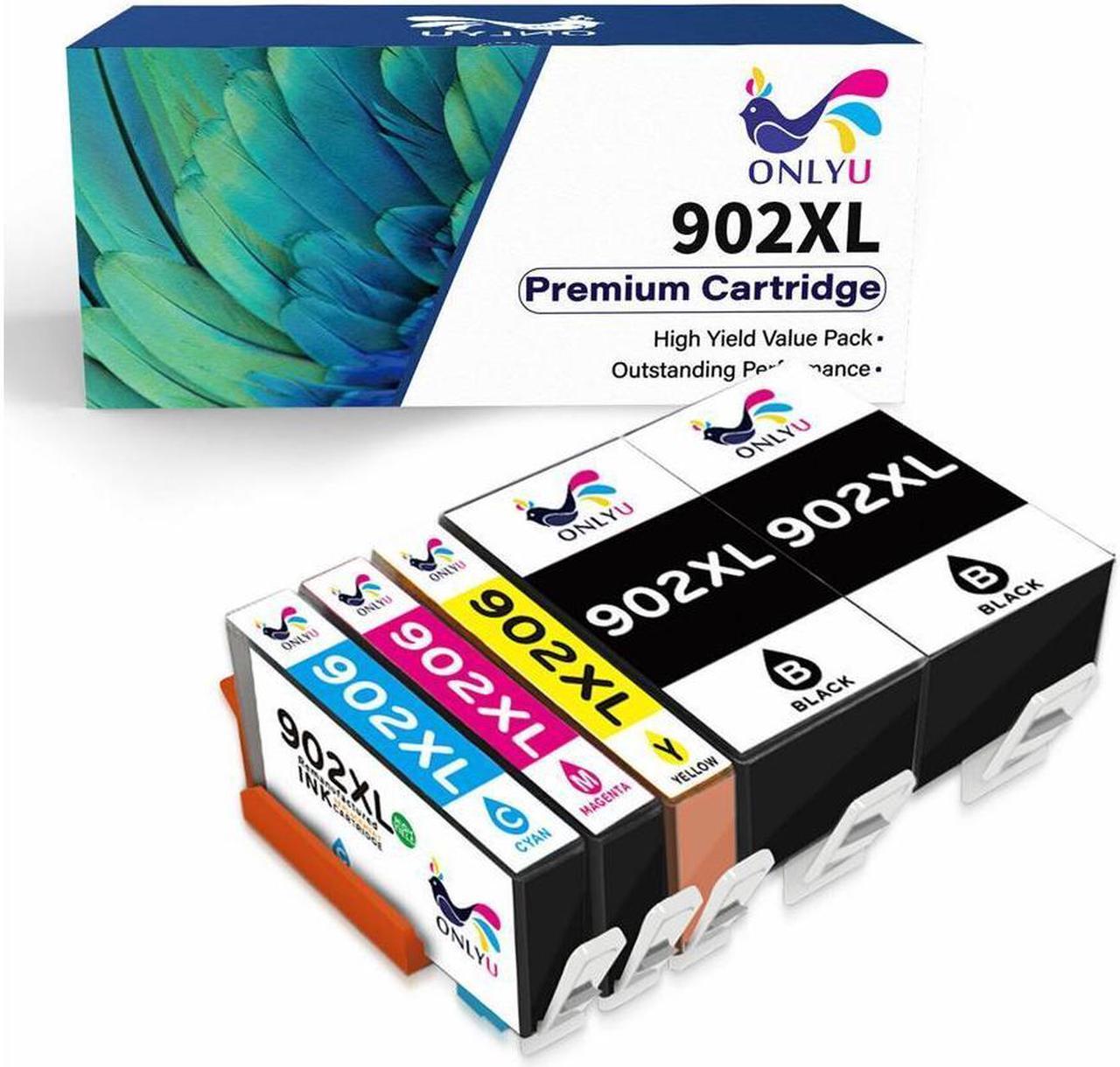 Main image of 5 902 XL 902XL BCMY Ink Cartridges for Officejet Pro 6968 6960 6970 6978 6979