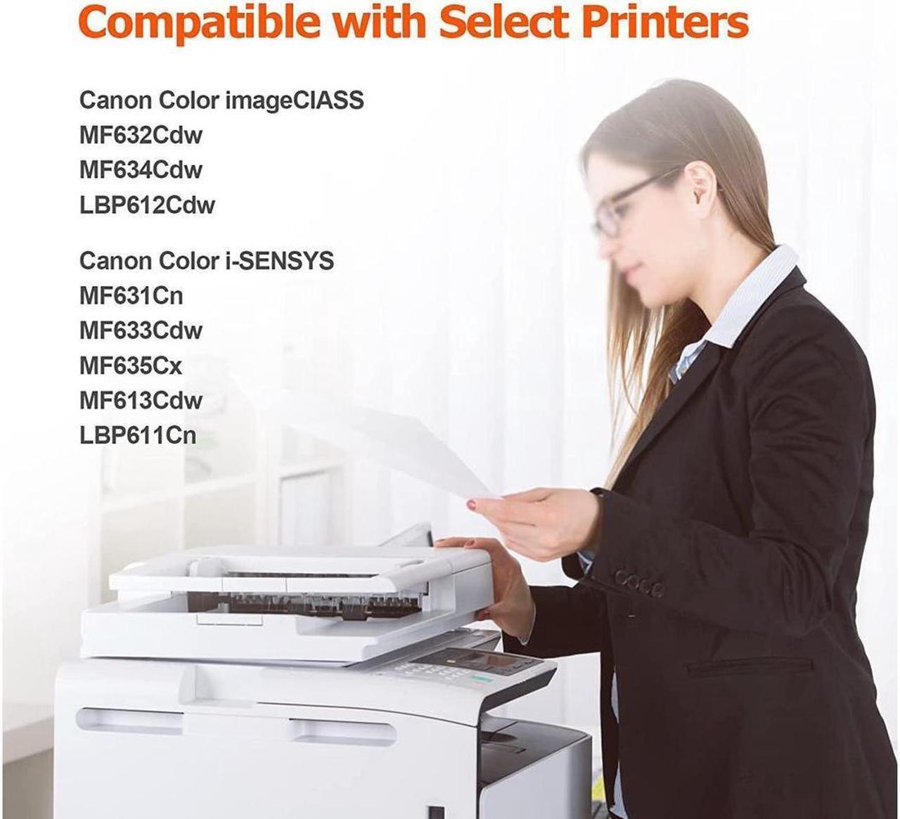 Alt view image 3 of 5 - EWJUEZS Compatible Toner Cartridge Replacement for 045 045H CRG-045H CRG-045 for Color ImageCLASS MF634Cdw MF632Cdw LBP612Cdw MF632 MF634 Toner Printer Tray (4-Pack)