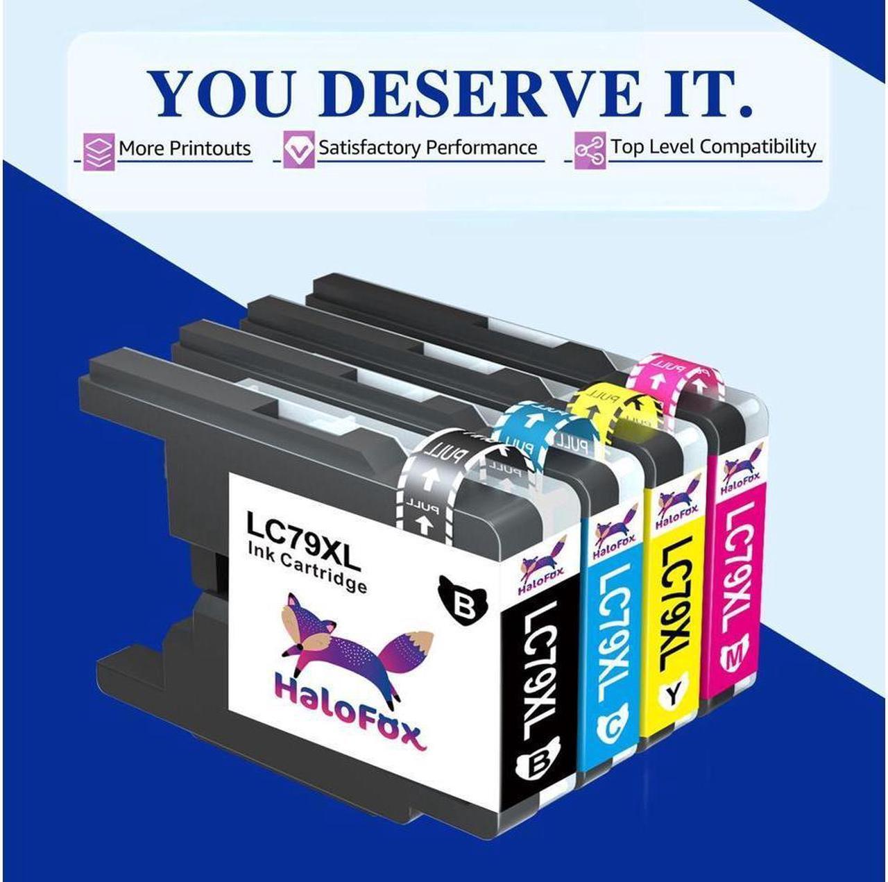 Alt view image 5 of 5 - 4Pc LC79 LC75 Ink Cartridge compatible with Brother J430W J435W J6710DW J5910DW