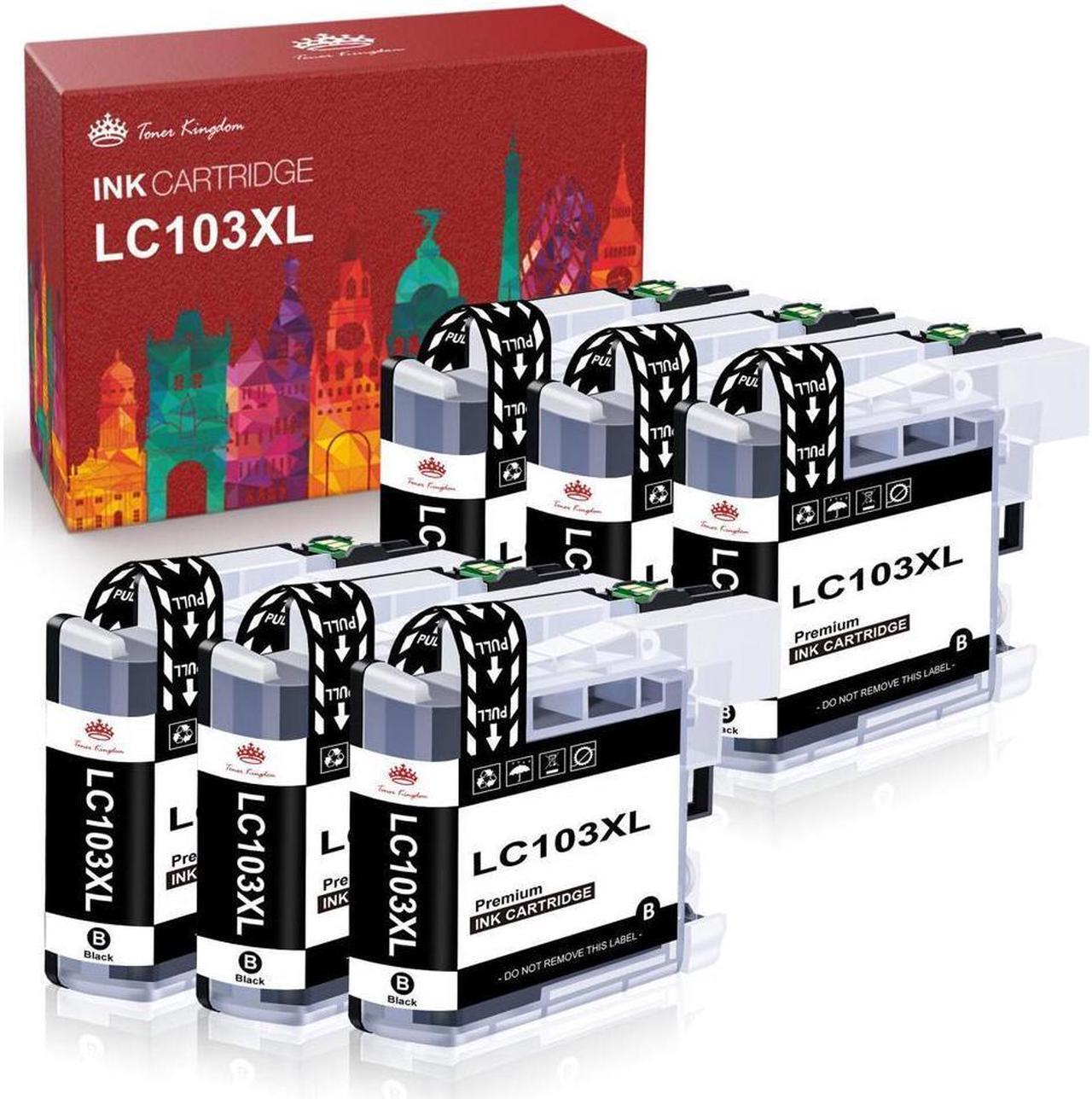Main image of 6x LC103 XL Ink Cartridge For Brother MFC-J475DW MFC-J870DW MFC-J4410DW Printer