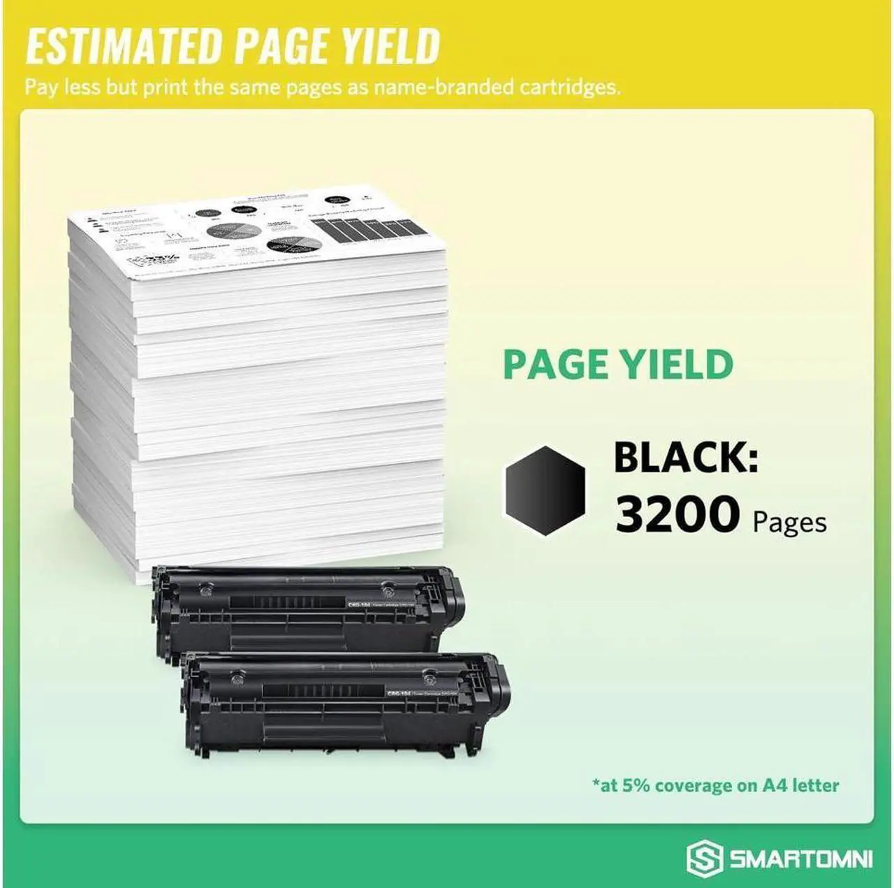 Alt view image 3 of 5 - Zell Compatible Toner Replacement For 104 Fx-10 Fx-9 12A Q2612A Toner Use With Imageclass D450 D420 D480 Mf4270 Mf4350D Laser 1020 1022 1022N 3015 1018 3050 1015 Printer