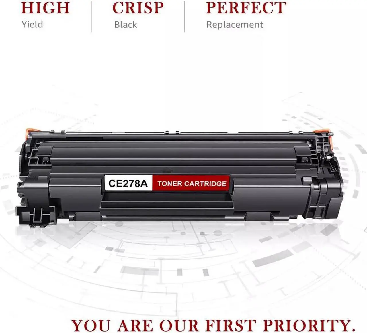 Alt view image 5 of 5 - 4x CE278A 78A Laser Toner Cartridge for LaserJet P1606dn P1606 M1536 MFP