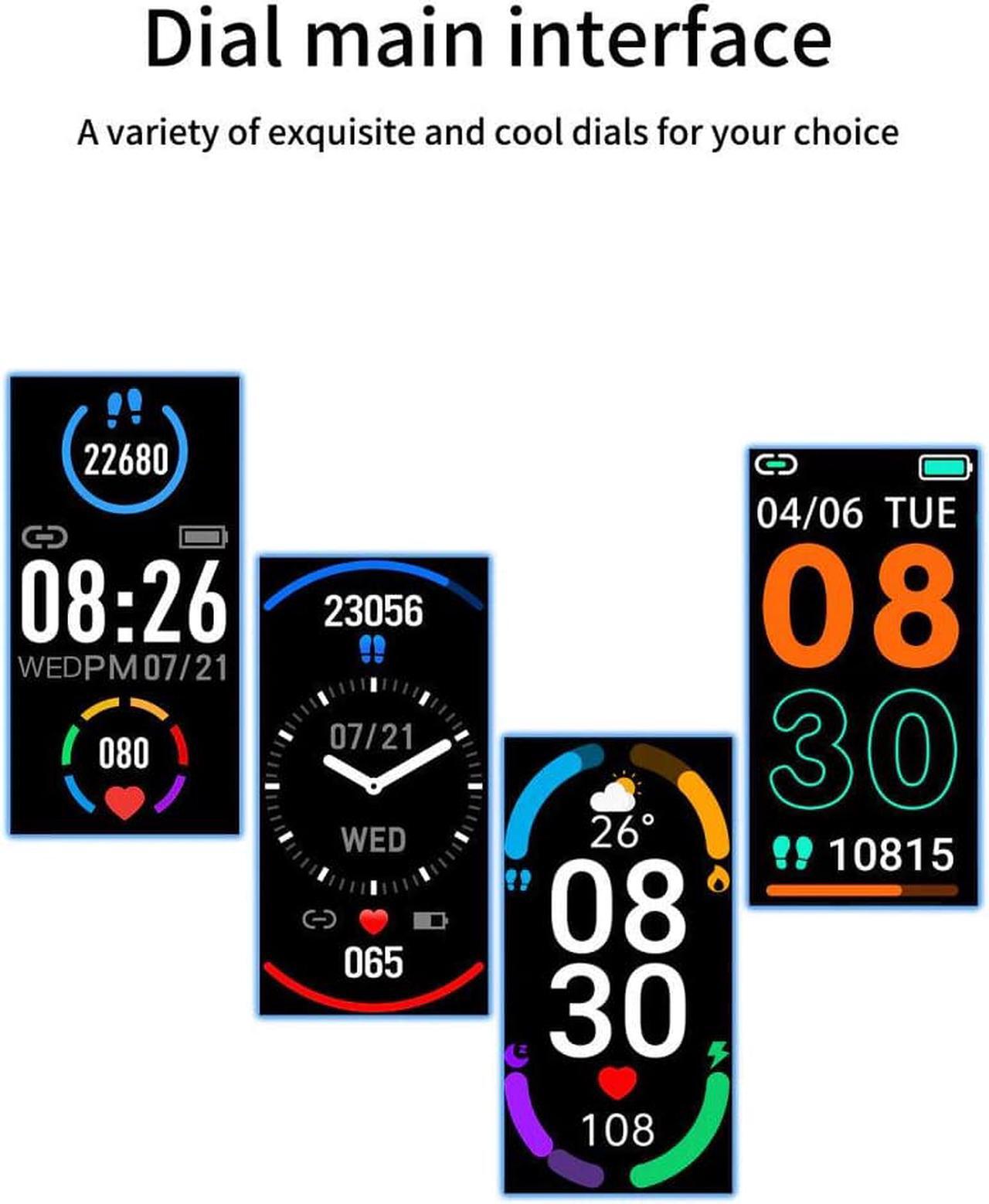 Alt view image 2 of 7 - M6 Smart Band Watch Bracelet Wristband Fitness Tracker Blood Pressure Heartrate
