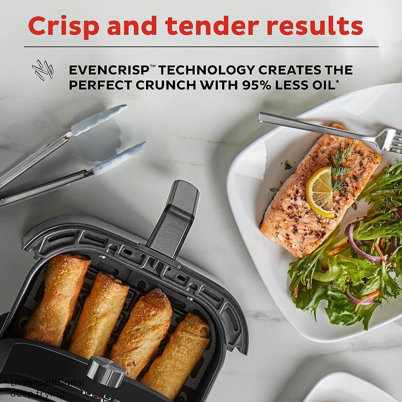 Alt view image 5 of 7 - Instant Pot Vortex Plus 6-in-1,4QT Air Fryer Oven,From the Makers of Instant Pot with Customizable Smart Cooking Programs,Nonstick and Dishwasher-Safe Basket,App With Over 100 Recipes,Stainless Steel