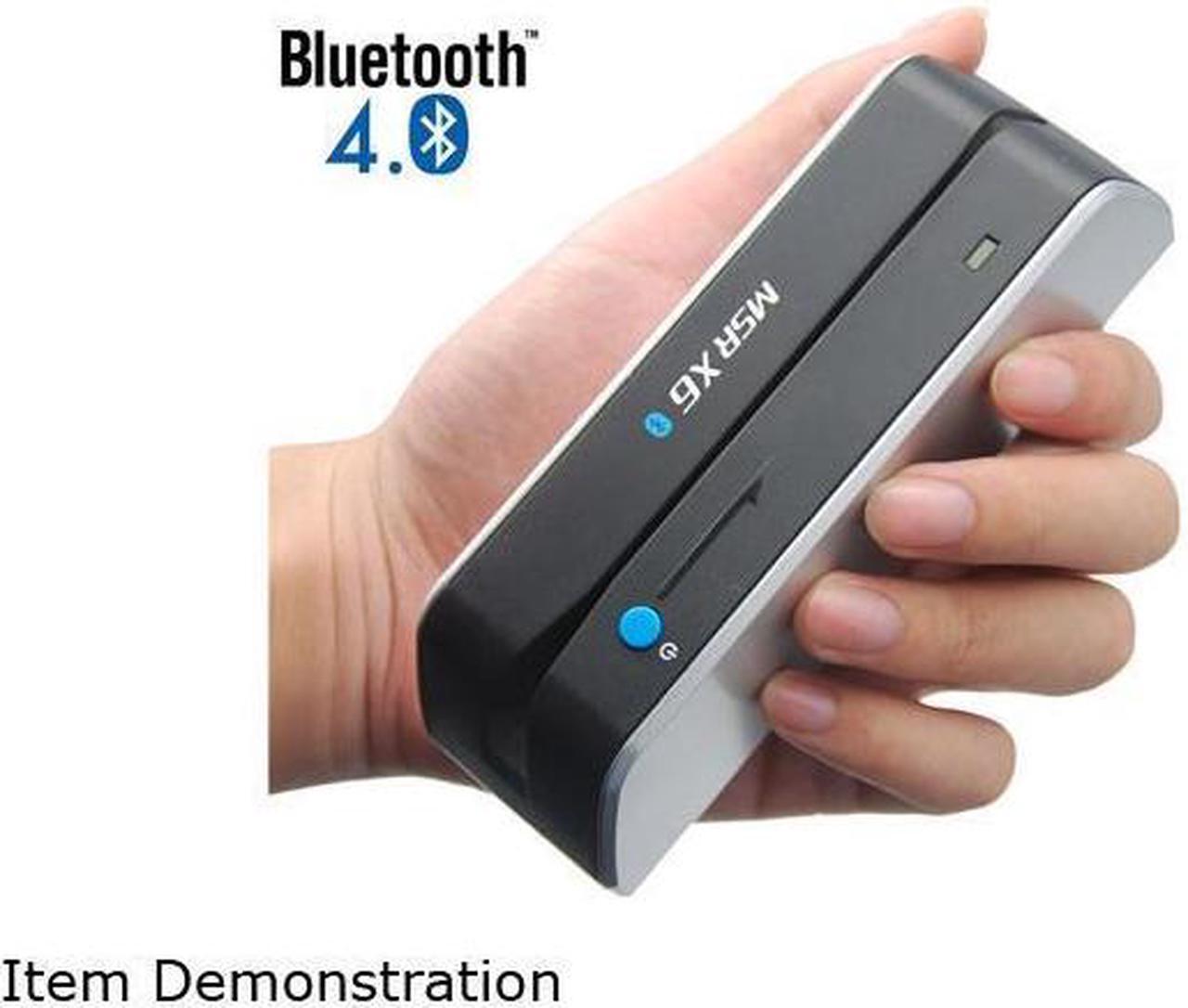 Alt view image 6 of 6 - New Bluetooth MSRX6(BT) Credit Card Reader/Writer/Encoder Magstripe Swipe MSRX6 MSR206