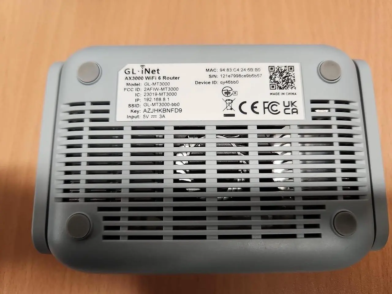 Alt view image 7 of 7 - GL.iNet GL-MT3000 (Beryl AX) Pocket-Sized Wi-Fi 6 Wireless Travel Gigabit Router | Wifi Router | OpenVPN, Wireguard, Connect to Public & Hotel Wi-Fi login page, RV