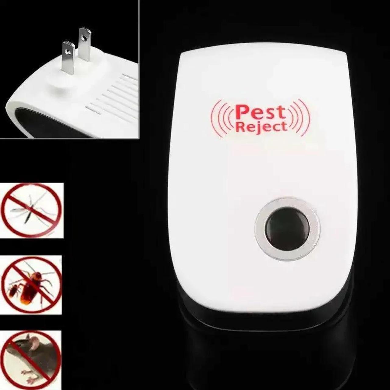 Alt view image 5 of 7 - 1 pack Pest Reject Pro Ultrasonic Repeller Home Bed Bug Mites Spider Defender Roaches