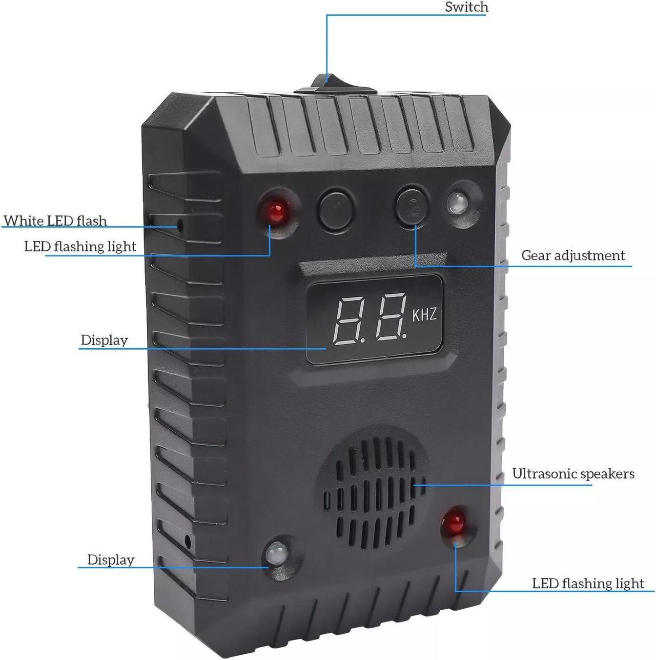 Alt view image 6 of 7 - Ultrasonic Mouse Repeller Rat Rodent for Car Wire Engine Pest Deterrent Control