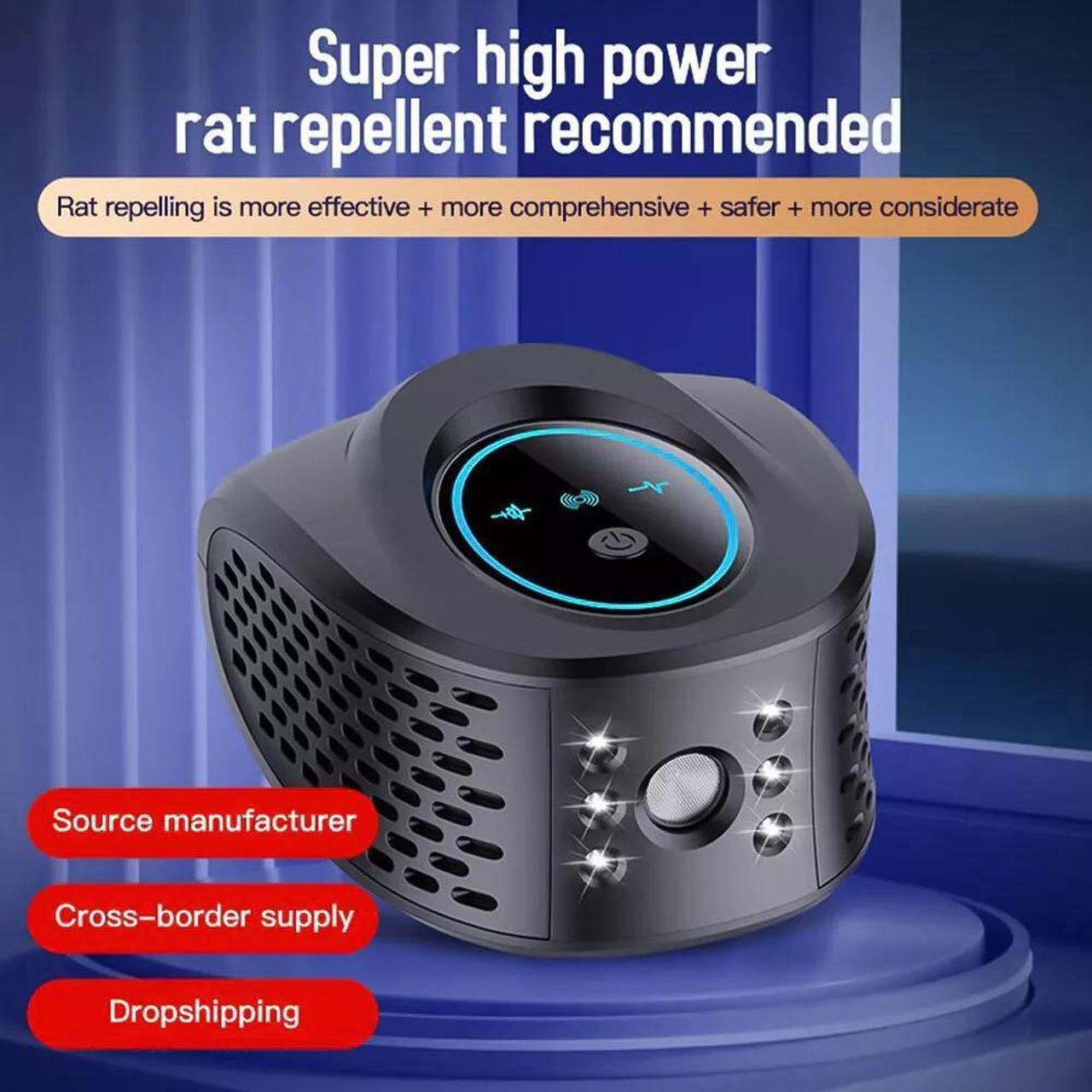Alt view image 7 of 7 - Upgraded Ultrasonic Pest Repeller Control Electronic Repellent Mice Rat Reject