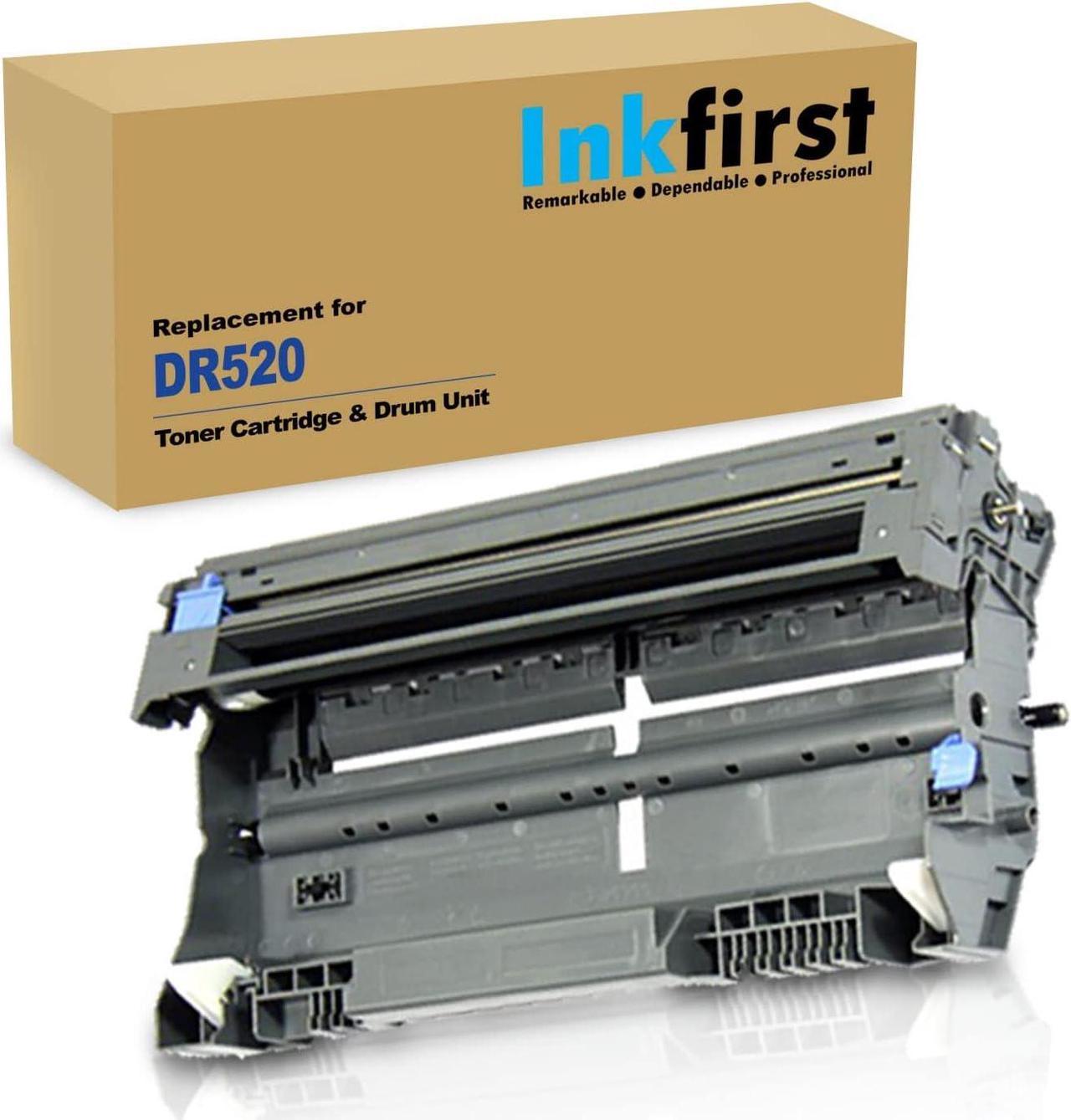 Inkfirst Drum Unit DR-520 DR520 Compatible Remanufactured for Brother DR-520 Drum MFC-8660DN MFC-8670DN MFC-8860DN MFC-8860N MFC-8870WN HL-5240 HL-5250 HL-5250DN HL-5250DNT HL-5280 HL-5280DW DCP-8060