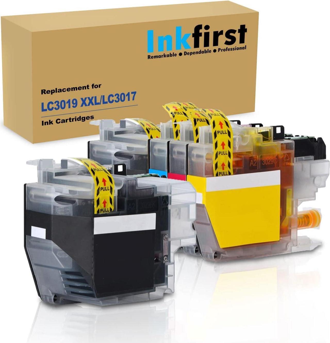 5 Inkfirst Ink Cartridges LC3019 XXL LC3017 Compatible Remanufactured for Brother LC3019 (1 Set + 1 Black) MFC-J6530DW MFC-J5330DW MFC-J6930DW