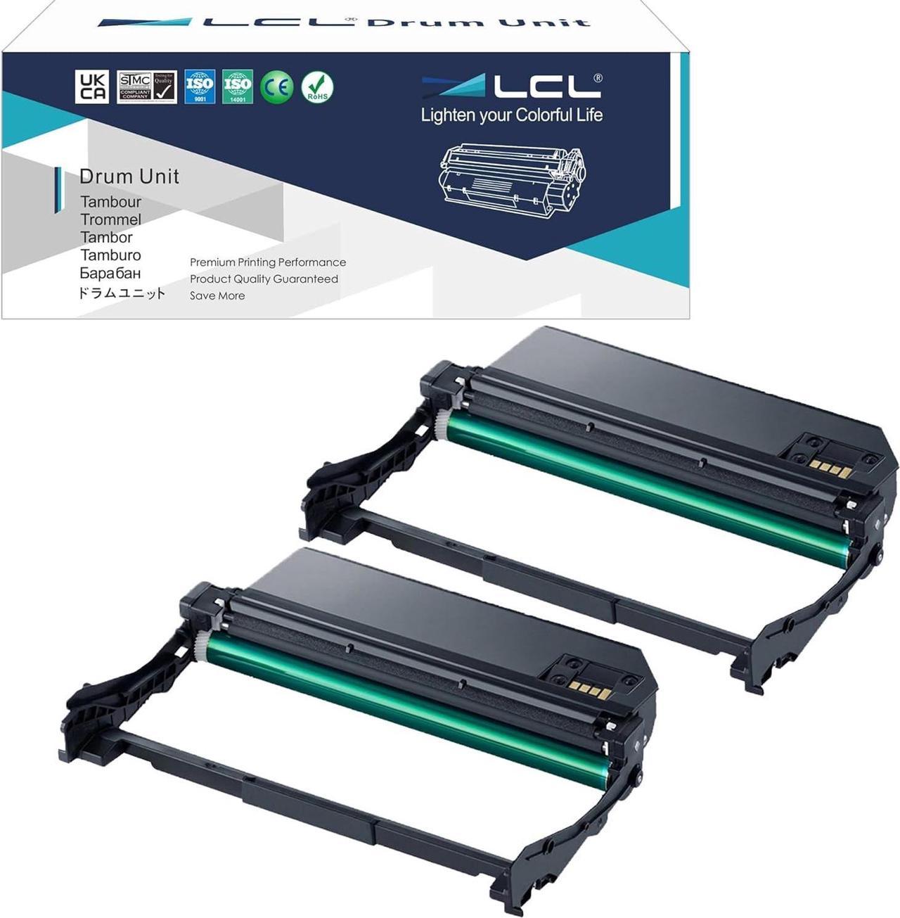 LCL Compatible for Samsung MLT-R116 9000Pages (2-Pack,Black) Drum Unit for Samsung SL-M2676N SL-M2676FH SL-M2876HN SL-M2626 SL-M2626D SL-M2826ND M2825ND M2675FN M2835DW M2885fw Xpress M2875FD M3015DW