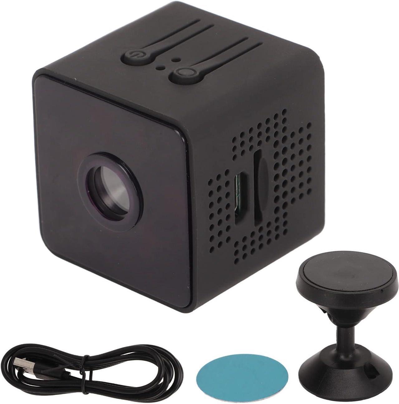 Wireless Camera Mini Hidden Spy Camera Portable Small Nanny Cam Features with Body Pet HD 1080P Camera, Night and Motion Detection for Home Outdoor Office