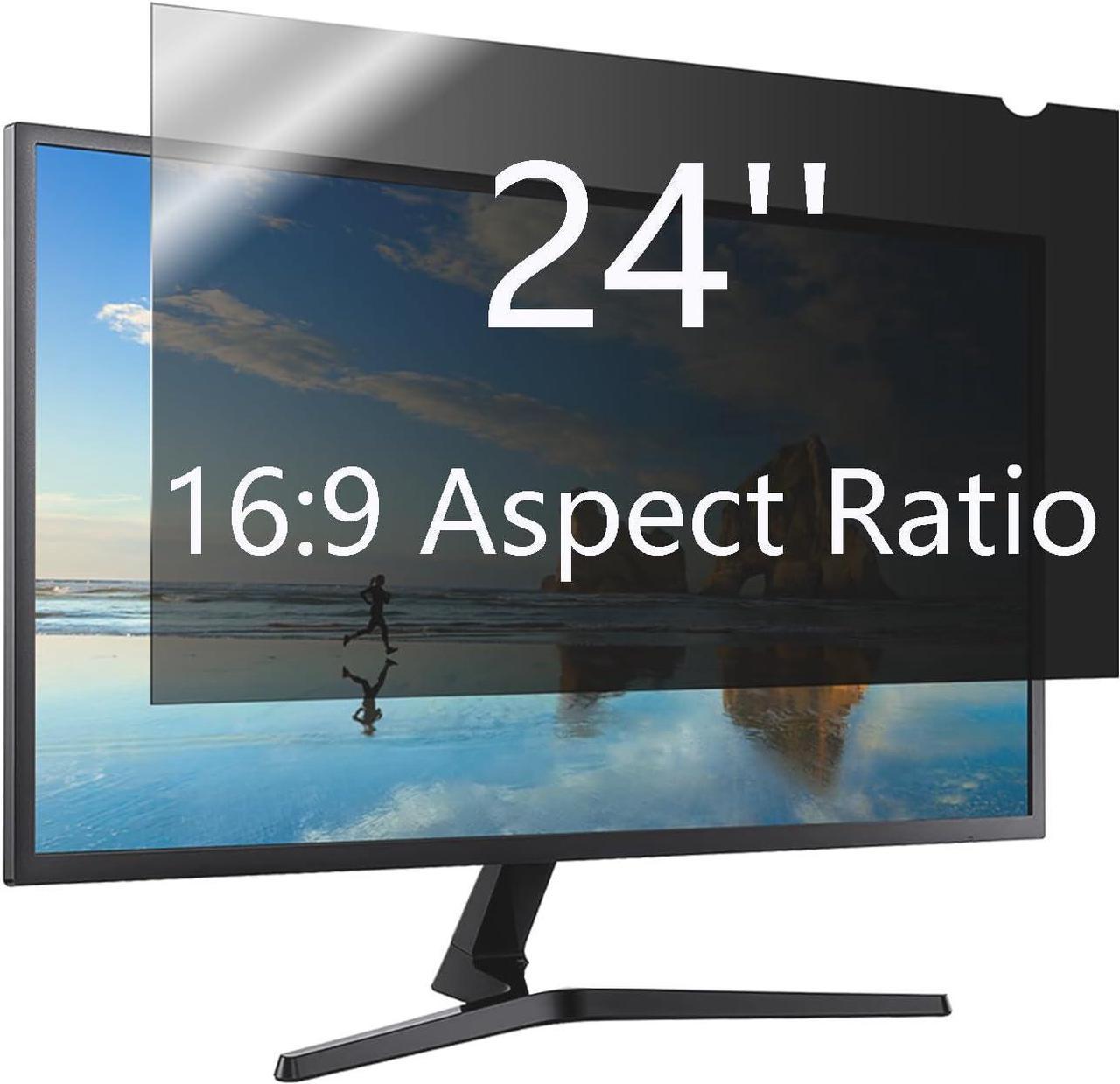 24 Inch Privacy Screen Filter for Widescreen Monitor (16:9 Aspect ratio) - Please Measure Carefully!