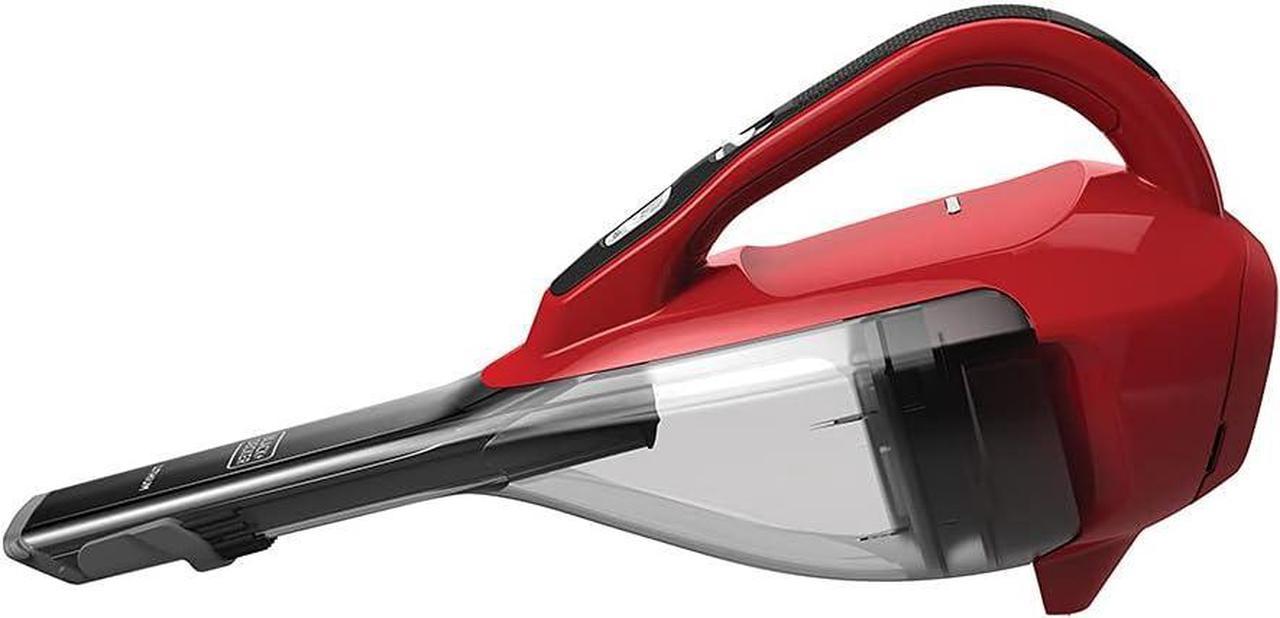 BLACK+DECKER Dustbuster Handheld Vacuum, Cordless, Chili Red (HLVA320J26)