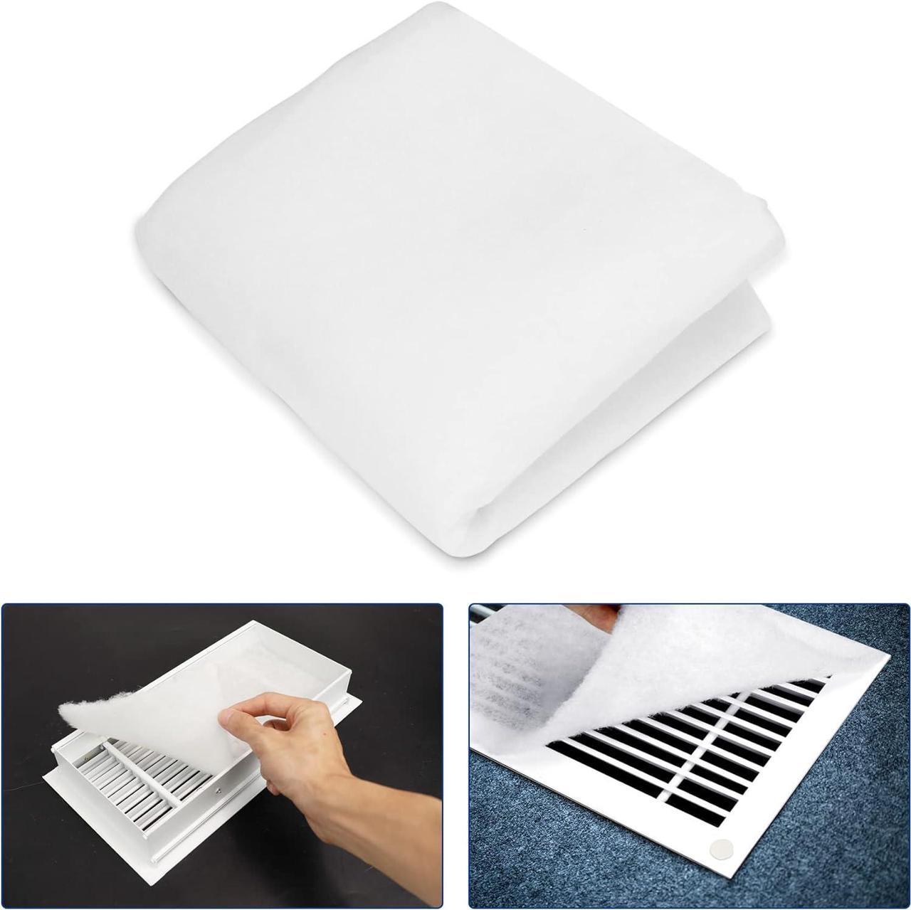 Wintcomfort Air Vent Filter Kit for Home with Installation Tape - 20" W x 90" H Electrostatic Media Airduct Filter for AC & Heating, Registers & Grilles, HVAC, More than 36 Filters per Pack