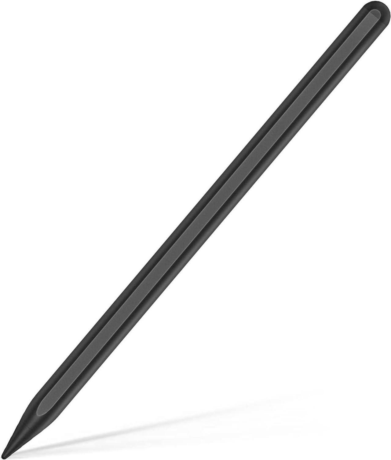 Wireless Charging Pencil 2nd Generation, Pencil for iPad 2nd Generation Stylus Pen for iPad Pro with Palm Rejection Tilt Sensitivity, Pen for ipad Compatible with iPad/Mini/Air/Pro 11"&12.9",Black