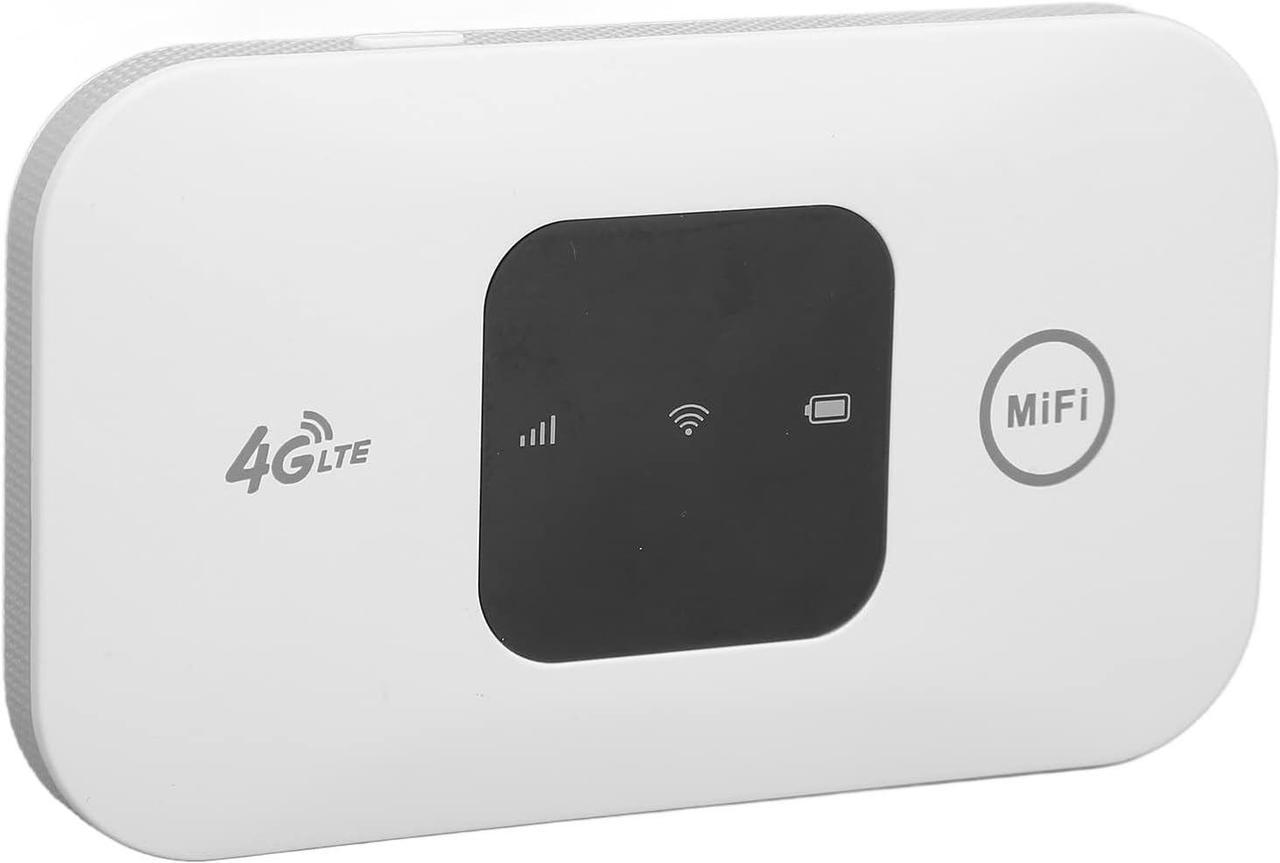 4G Mobile WiFi Hotspot, H5577 Portable Unlocked Mobile WiFi Hotspot,Download 150Mbps, Upload 50Mbps,Up to 10 Users, Router WiFi with 2100mAh Rechargeable Battery,for Phone Laptop