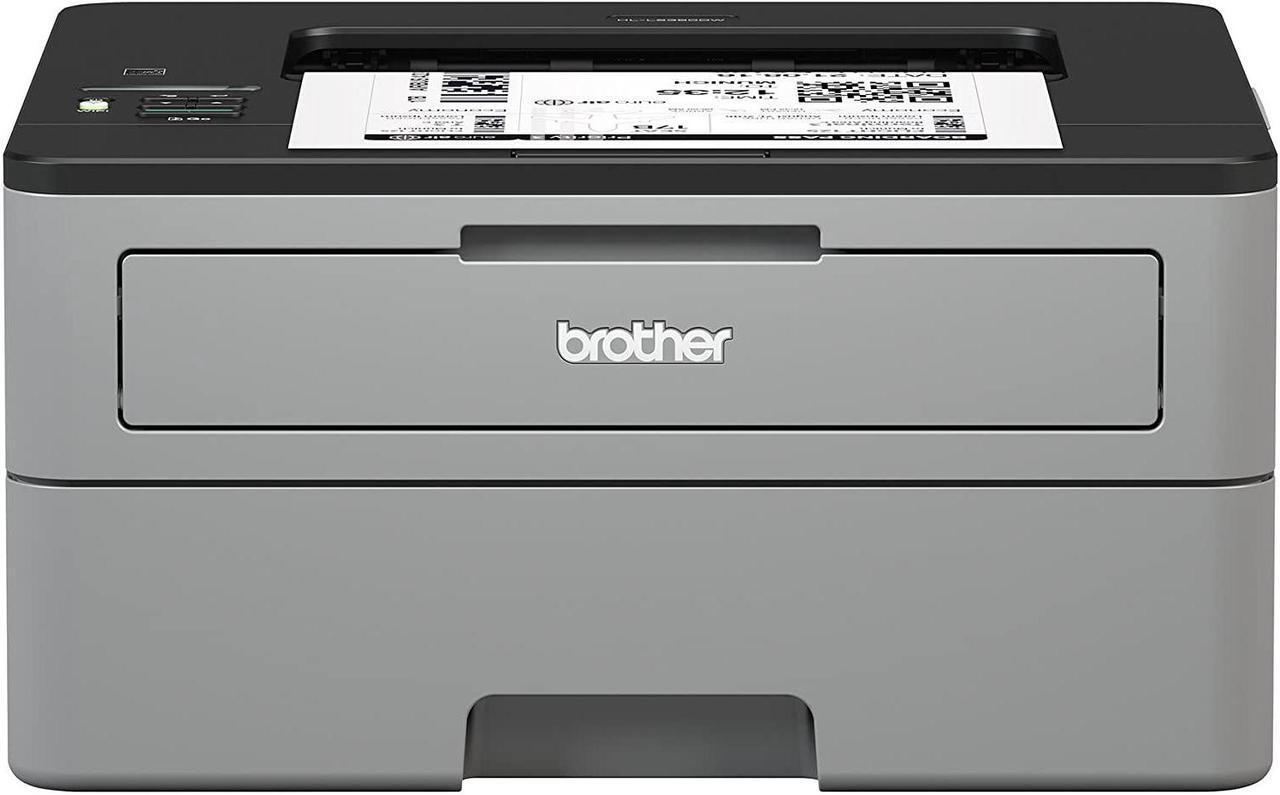Main image of Brother HL-L2350DW Compact Monochrome Laser Printer with Wireless Printing and Duplex Two-Sided Printing, with AHAGHUG Printer Cable