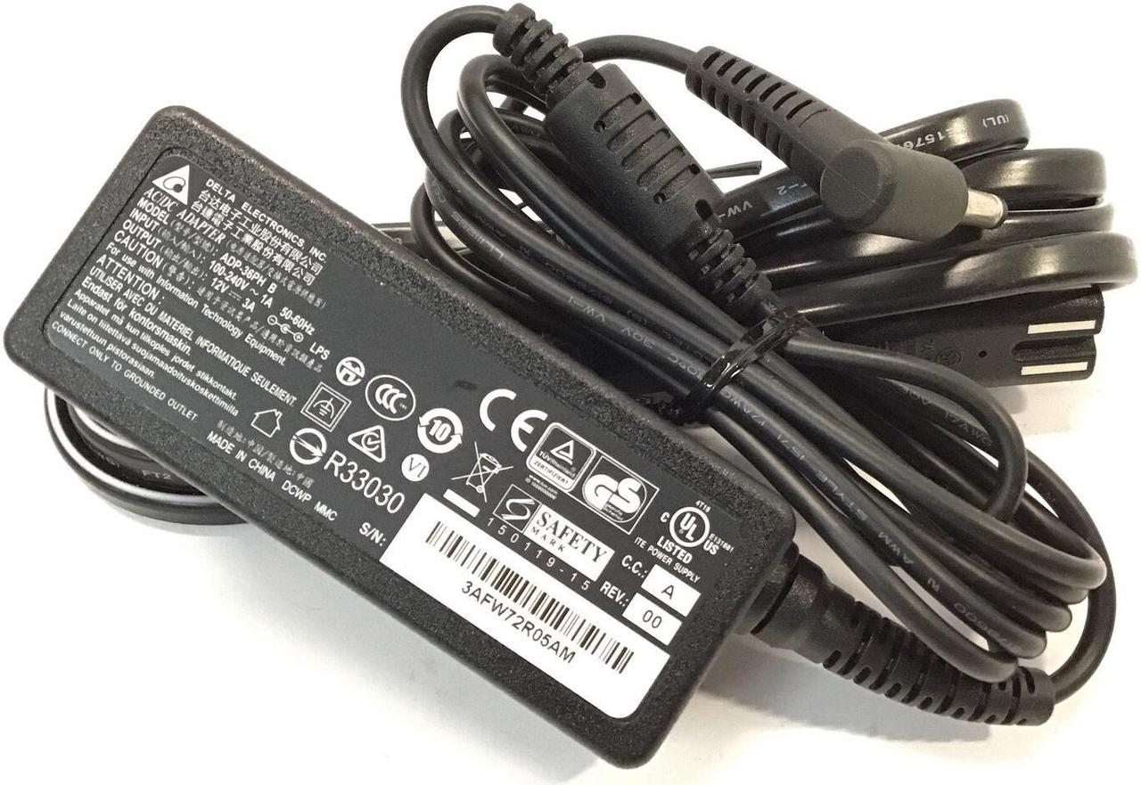 Alt view image 4 of 4 - Lot of 10 -   36W Power Supply 12V 3A Charger 100-240V ADP-36PH AC Adapter