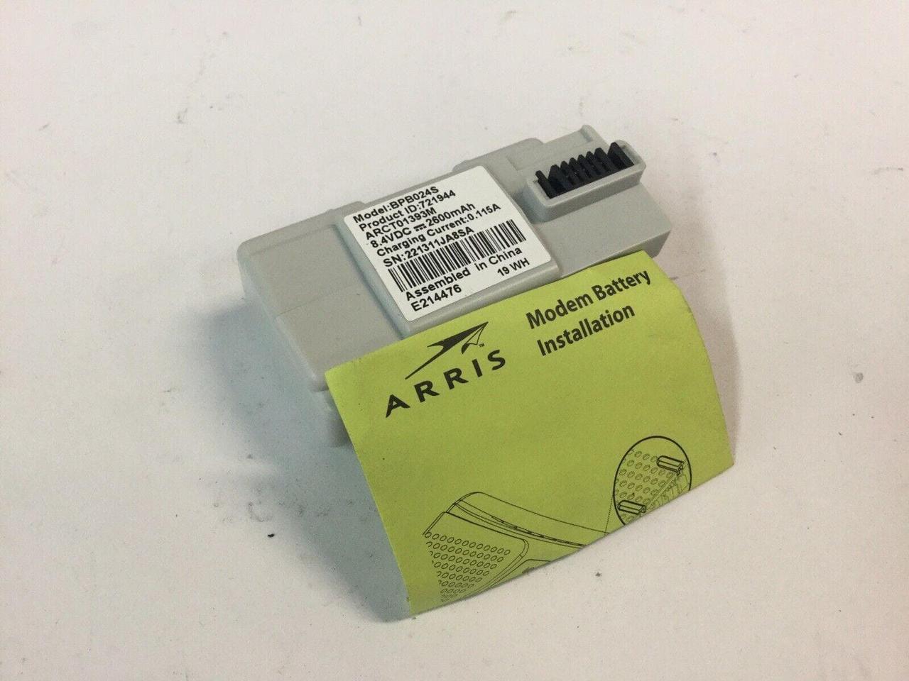 Alt view image 5 of 5 - Lot of 10 - New   Cable Modem Backup Battery BPB024S 8.4VDC 721944 2600mAh