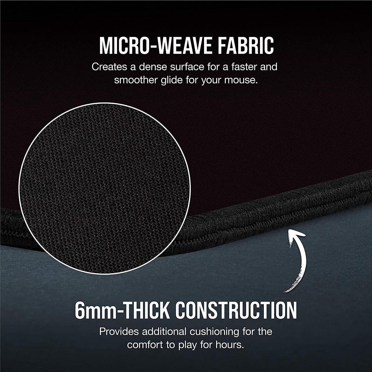Alt view image 7 of 10 - Corsair MM350 PRO CH-9413770-WW Premium Spill-Proof Cloth Gaming Mouse Pad - Extended XL