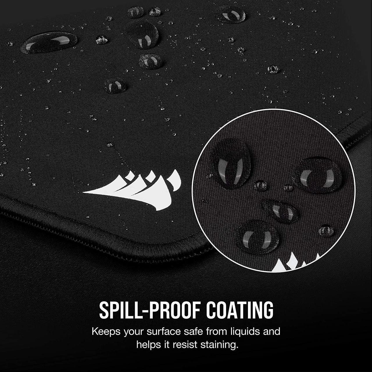 Alt view image 6 of 10 - Corsair MM350 PRO CH-9413770-WW Premium Spill-Proof Cloth Gaming Mouse Pad - Extended XL