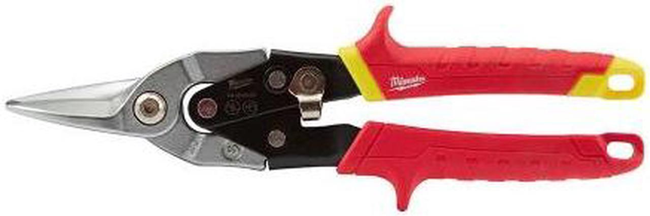 Main image of 10 in. Straight-Cut Aviation Snips Milwaukee # 48-22-4530 # 547594