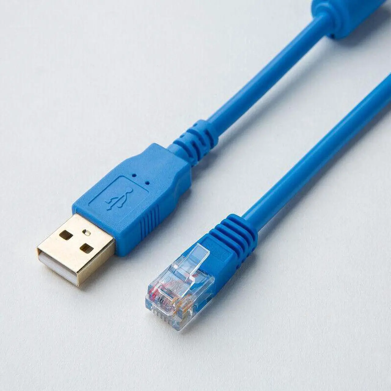 Alt view image 2 of 2 - For Koyo PLC programming cable SM/SH/SN/DL/SU series USB-KOYO connector