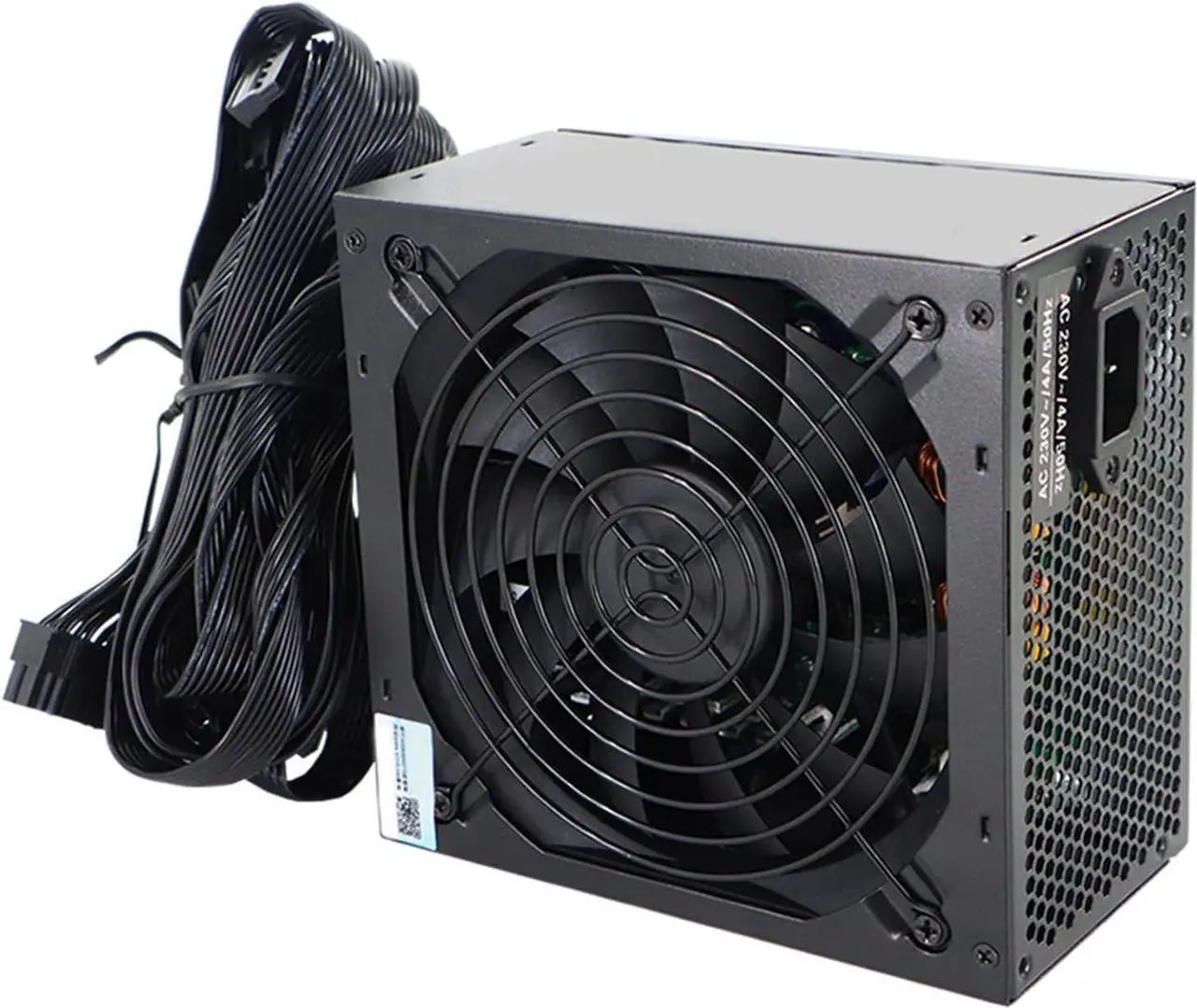 Alt view image 2 of 7 - Highly Performances Rate 550W Power Supply with Active 12cm Quiet Fan for Gaming PC ATX12V Computer Power Supply