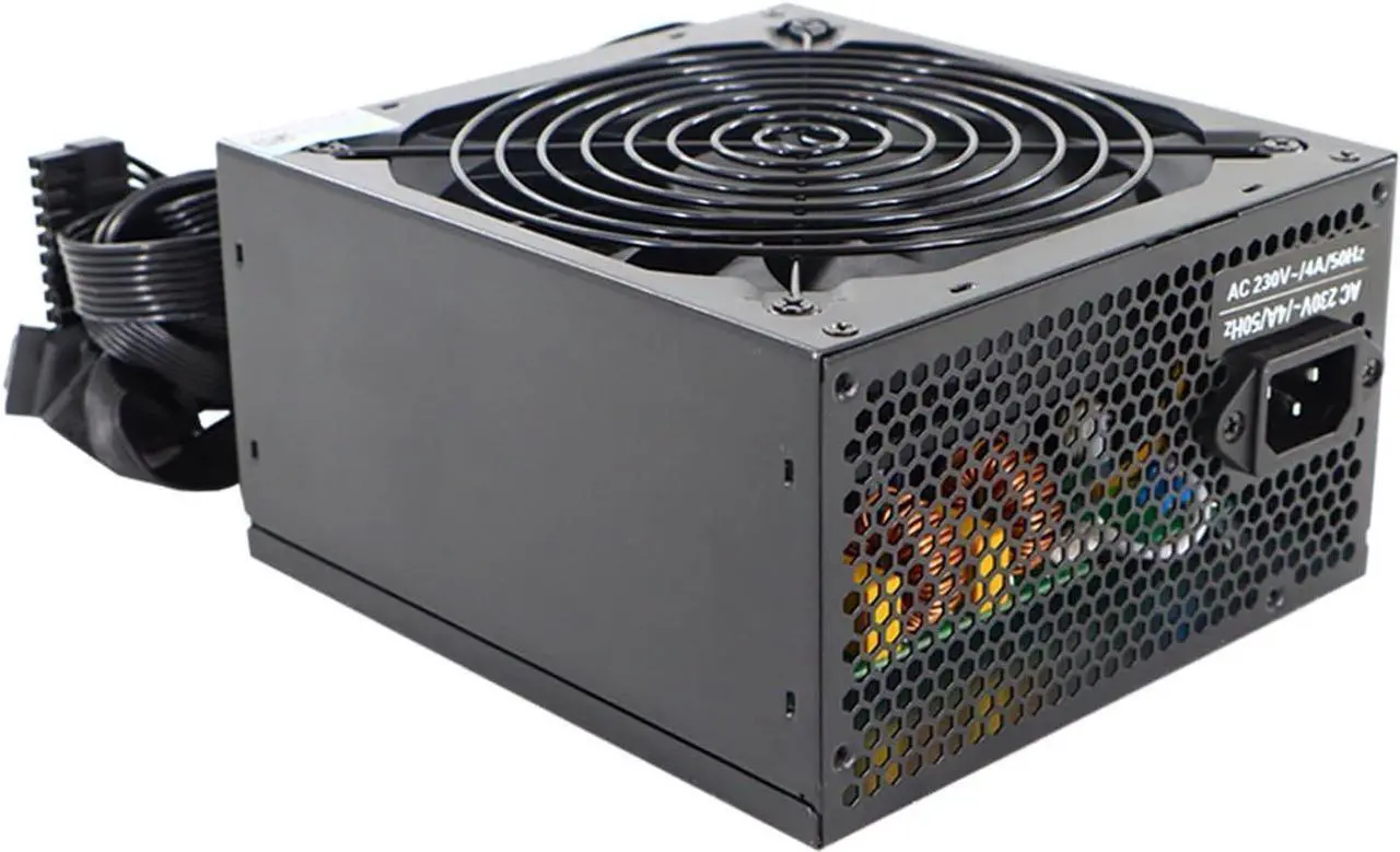 Alt view image 7 of 7 - Highly Performances Rate 550W Power Supply with Active 12cm Quiet Fan for Gaming PC ATX12V Computer Power Supply