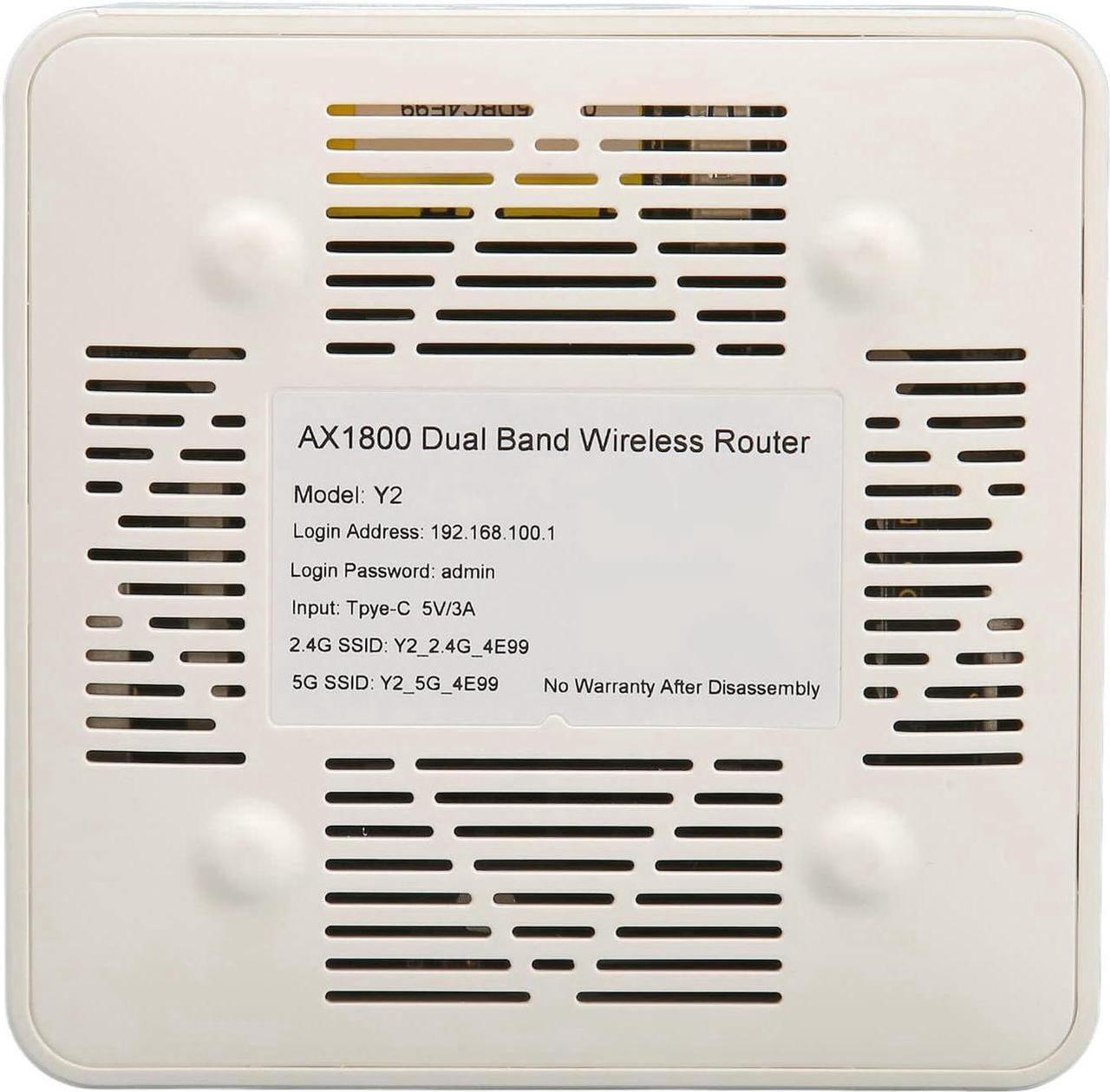 Main image of WiFi 6 Router, High Speed 1775Mbps Wireless Router Support WAN LAN Port Multiple Devices, 5G Mobile WiFi Hotspot, Access Control, Supports Guest WiFi