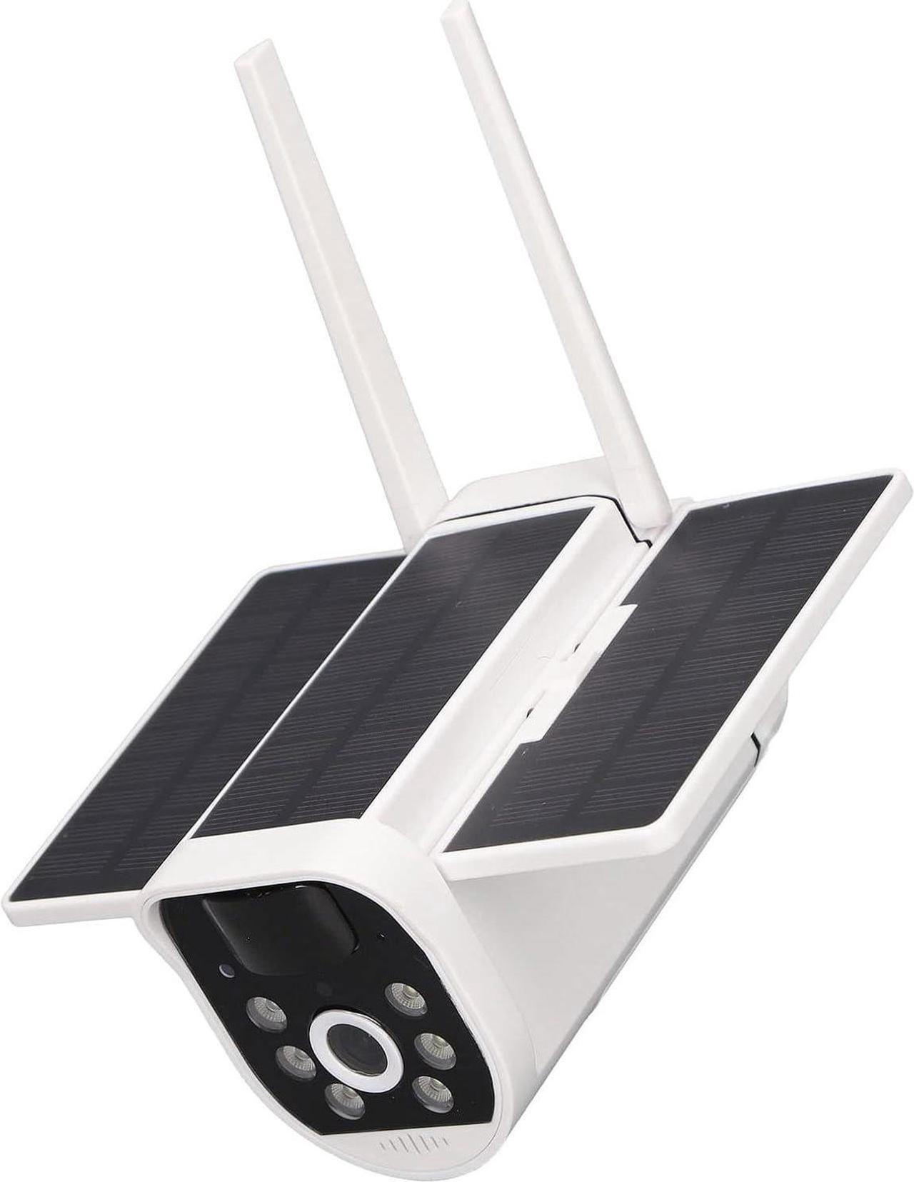 Alt view image 5 of 7 - BBAUER Solar Security Camera, Waterproof ABS Housing 6 LEDs Security Camera PIR Motion Detection Night Vision for Garden