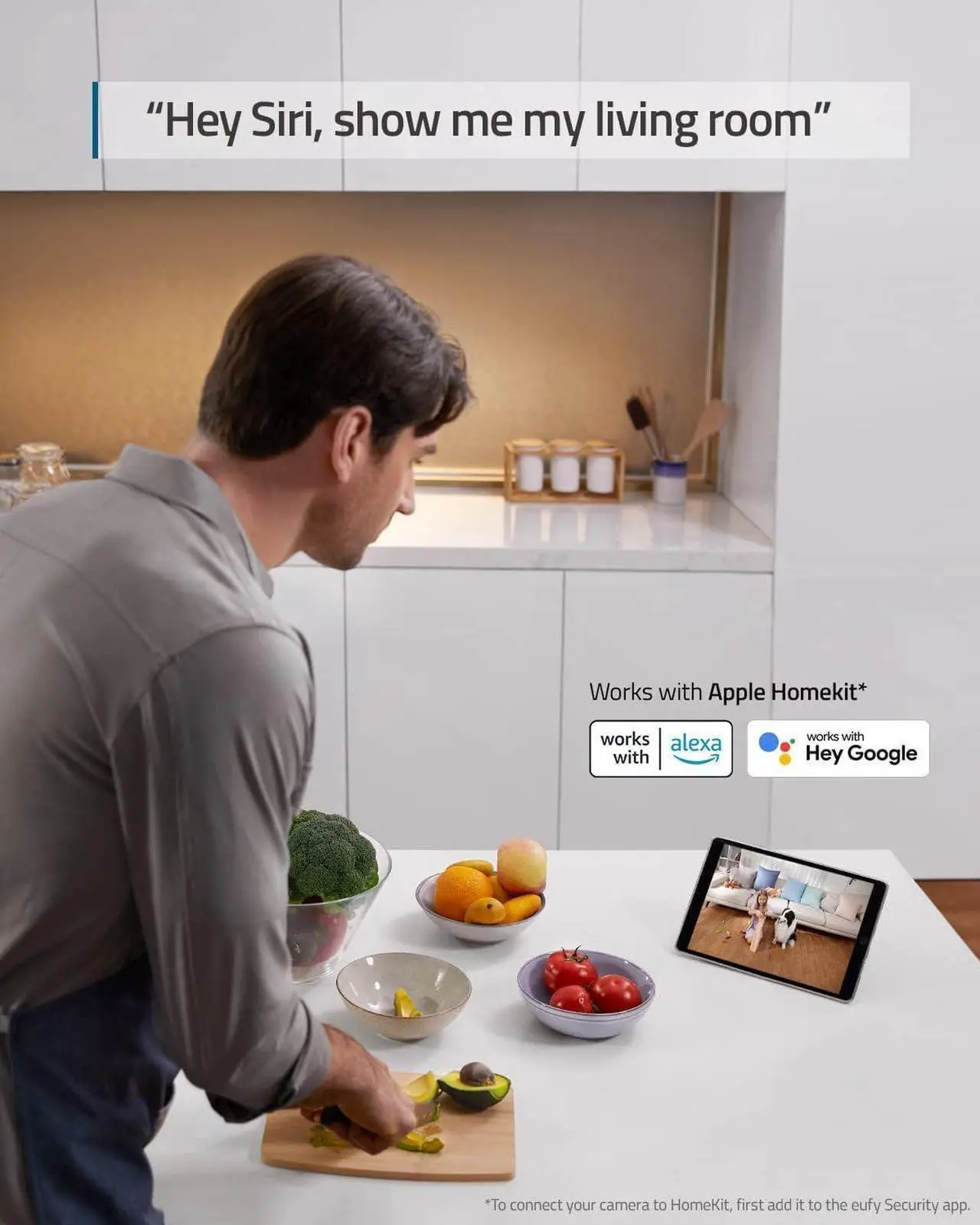 Alt view image 6 of 7 - eufy Security Indoor Cam E220, Camera for Home Security, + Indoor Cam E30, Latest Generation, 4K UHD Security Camera, 360 Pan-Tilt