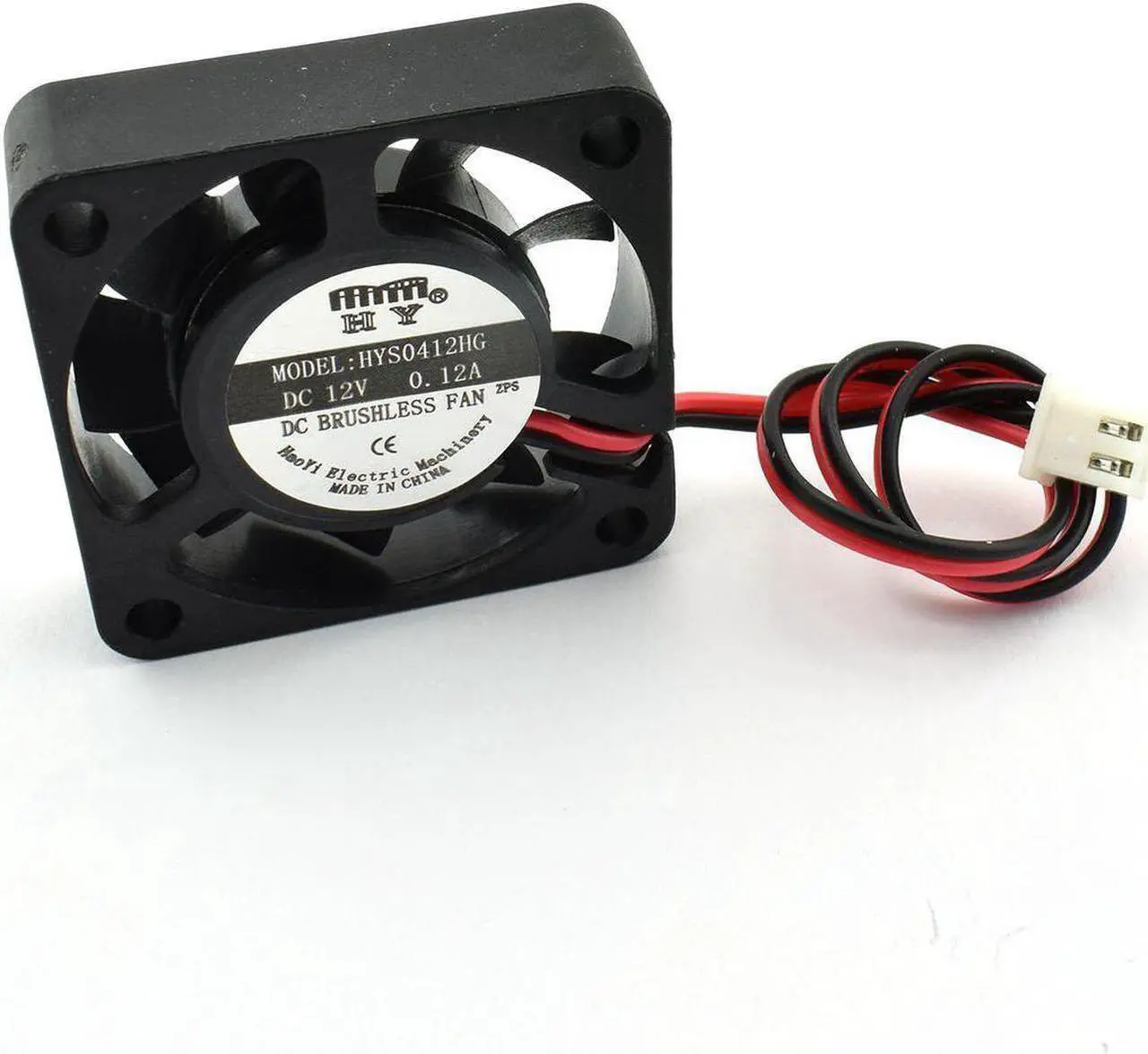 Main image of 2-Pack DC 12V Mini Cooling Fan 2Pin Brushless Small Exhaust Fan for 3D Printer Makerbot Accessories Computer CPU Cooler 40x40x10mm