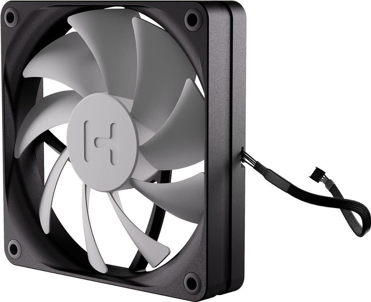 Alt view image 4 of 7 - HYTE Flow FA12 Triple Fan Pack (120mm), High Performance PWM Gaming Case Fan, 1500 RPM, 4-PIN, Fluid Dynamic Bearing, White